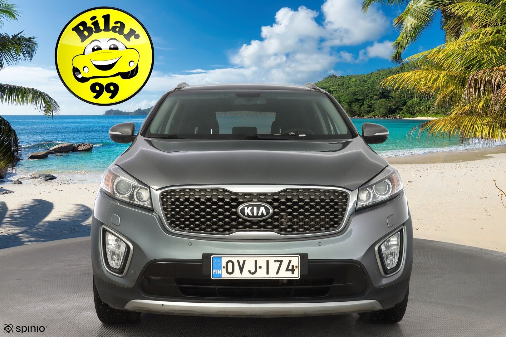 Kia Sorento 2016 2.2 CRDi AWD EX A/T 5P * Vakkari / Vetokoukku / Sähköpenkki / Peruutuskamera / Lohkolämmitin * - Suomi-auto / Juuri huollettu - HULLU BLACKWEEK KORKOTARJOUS 2,49%