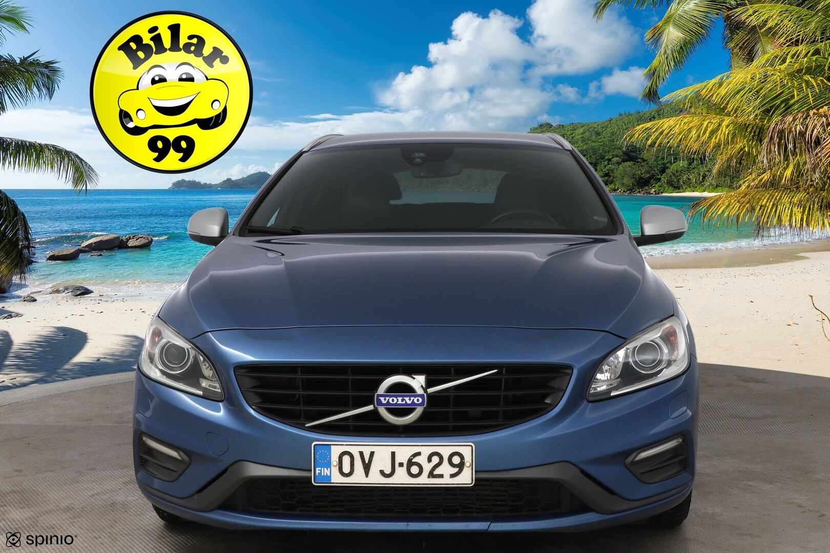 Volvo V60 2016 D4 R-Design Edition aut * 2OM Suomiauto / Webasto / Harman&Kardon / Nahka-Alcantara / Digimittari / KeylessGo - Jakopää hiljattain tehty / Metalliväri / 2x Renkaat aluvantein! - Osta nyt, maksa vasta ensi vuonna