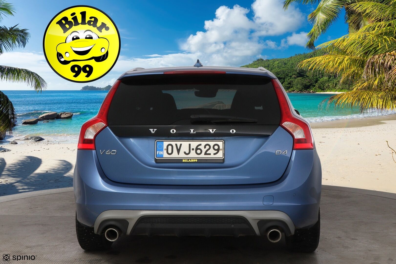 Volvo V60 2016 D4 R-Design Edition aut * 2OM Suomiauto / Webasto / Harman&Kardon / Nahka-Alcantara / Digimittari / KeylessGo - Jakopää hiljattain tehty / Metalliväri / 2x Renkaat aluvantein! - Osta nyt, maksa vasta ensi vuonna