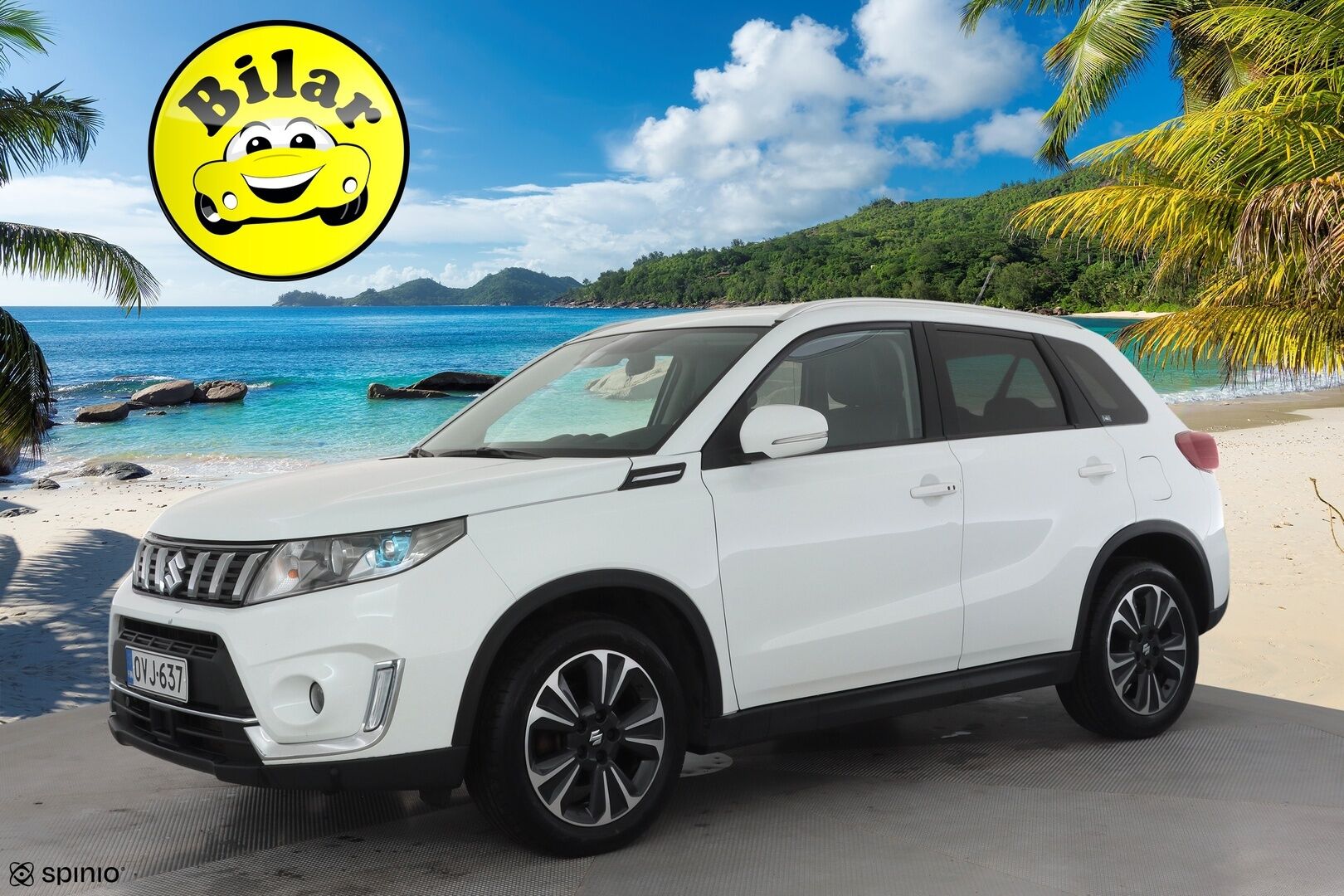 Suzuki Vitara 2019 140 BOOSTERJET 4WD GLX+SR 6AT - | ACC | Koukku | Panorama | Puolinahat | LED | Kaistavahti | P.kamera | Keyless | P.tutkat | Navi | Lohko + Sisälämmitin | 2x renkaat aluin | 