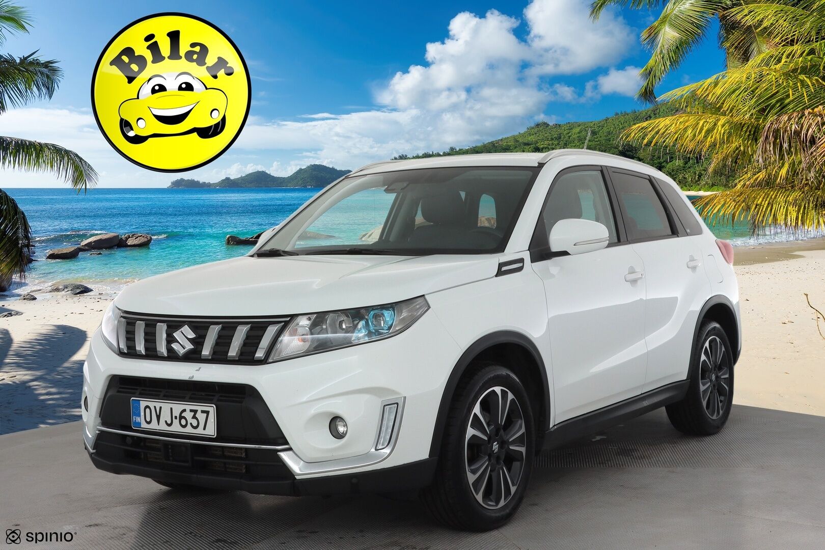Suzuki Vitara 2019 140 BOOSTERJET 4WD GLX+SR 6AT - | ACC | Koukku | Panorama | Puolinahat | LED | Kaistavahti | P.kamera | Keyless | P.tutkat | Navi | Lohko + Sisälämmitin | 2x renkaat aluin | 