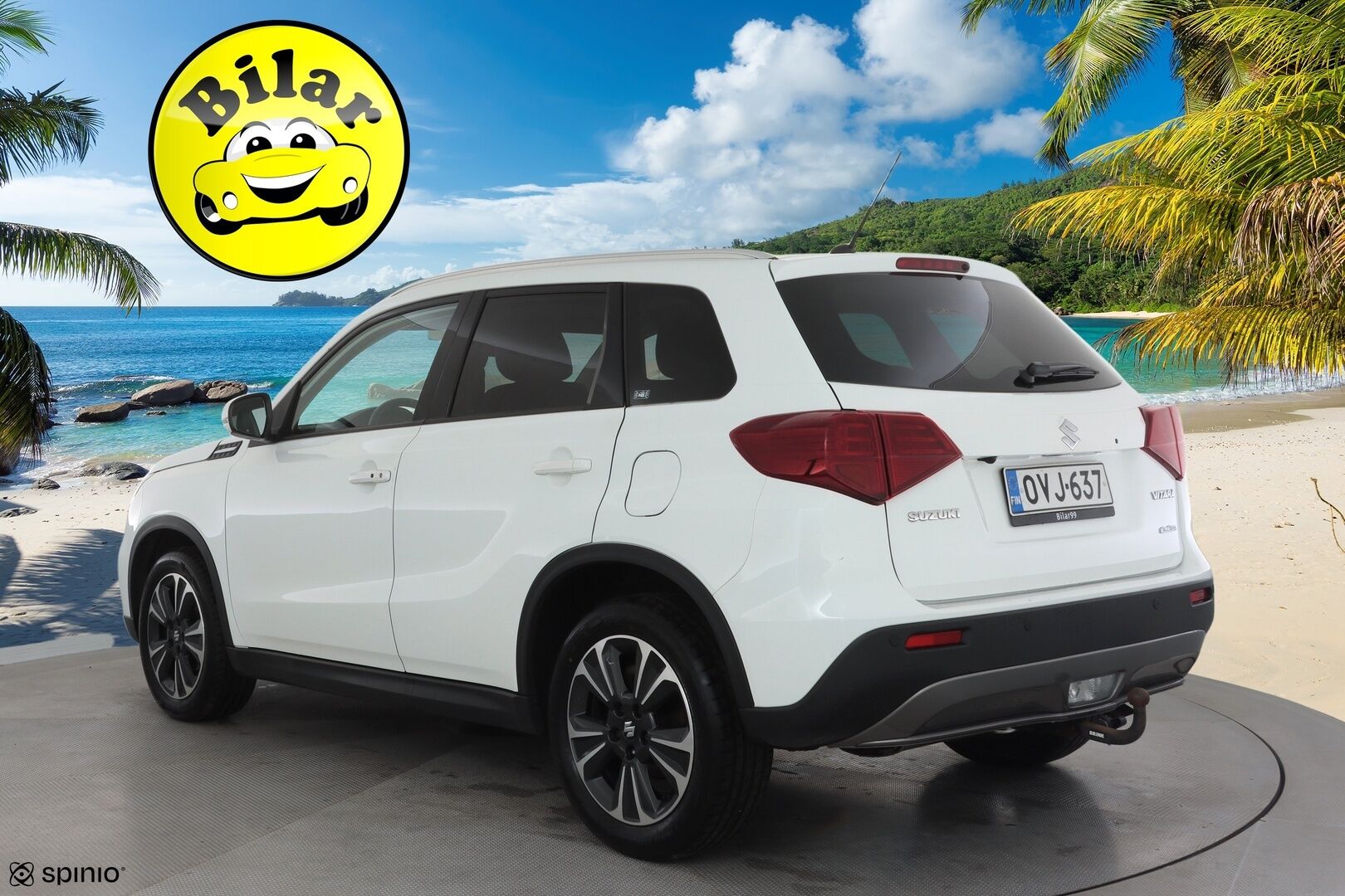 Suzuki Vitara 2019 140 BOOSTERJET 4WD GLX+SR 6AT - | ACC | Koukku | Panorama | Puolinahat | LED | Kaistavahti | P.kamera | Keyless | P.tutkat | Navi | Lohko + Sisälämmitin | 2x renkaat aluin | 