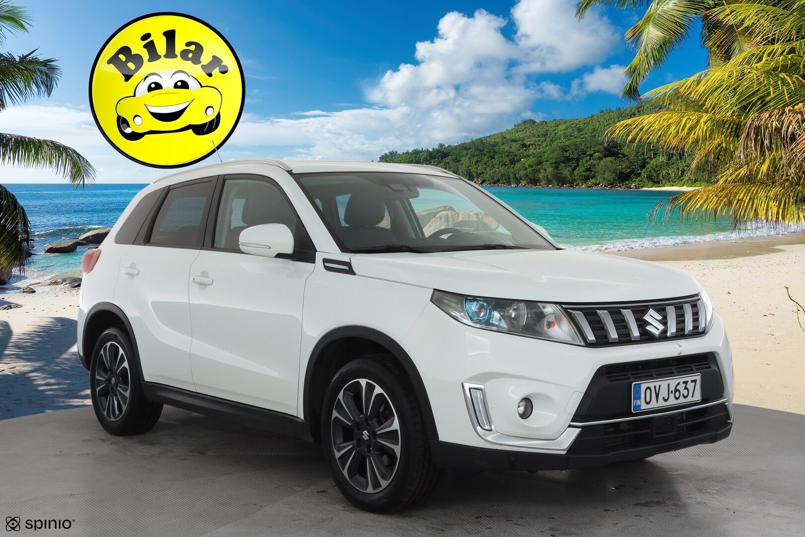 Suzuki Vitara 2019 140 BOOSTERJET 4WD GLX+SR 6AT - | ACC | Koukku | Panorama | Puolinahat | LED | Kaistavahti | P.kamera | Keyless | P.tutkat | Navi | Lohko + Sisälämmitin | 2x renkaat aluin | 