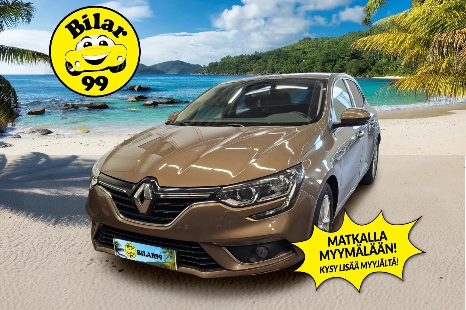 Renault Megane 2016 Hatchback Energy TCe 100 Zen - * Suomi-auto | Navi | Kaistavahti | Media & Bluetooth | 2x renkaat & vanteet | Todella siisti kuntoinen! * 