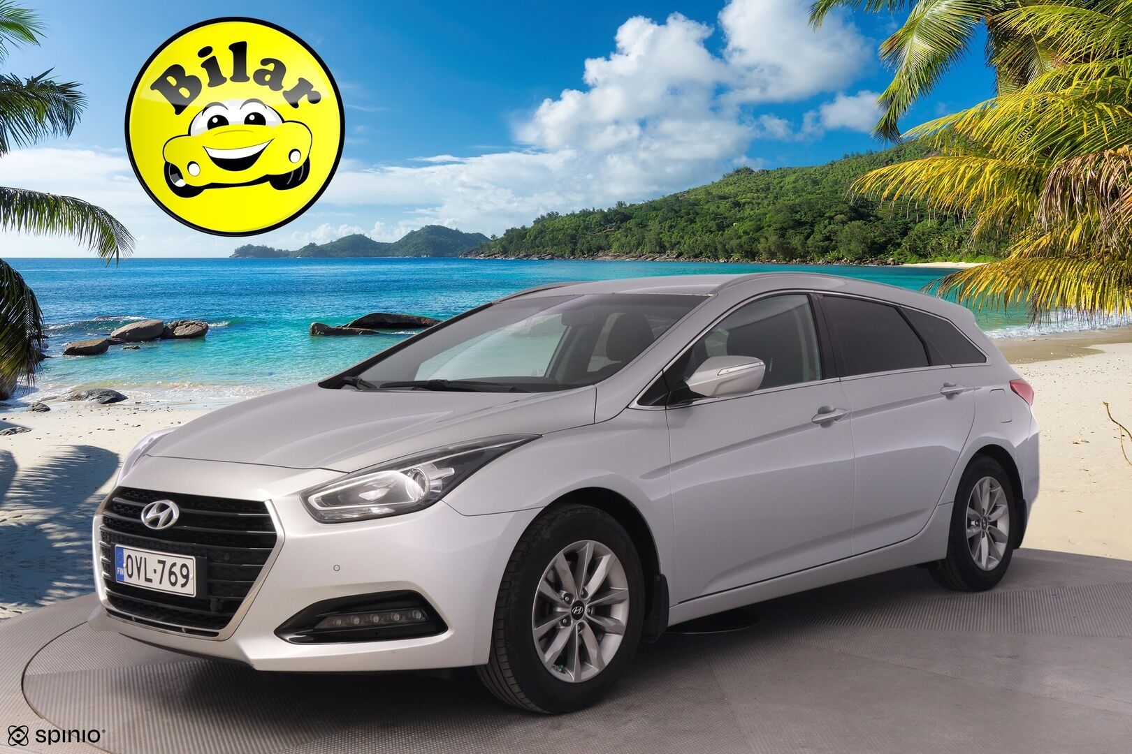 Hyundai i40 Wagon 2017 1,6 6MT ISG Comfort - | 1-OM | Suomi-auto | P.Kamera | Bluetooth | Lämmitettävä Ratti | 2x Hyvät Renkaat Aluilla | Säntillisesti Huollettu |