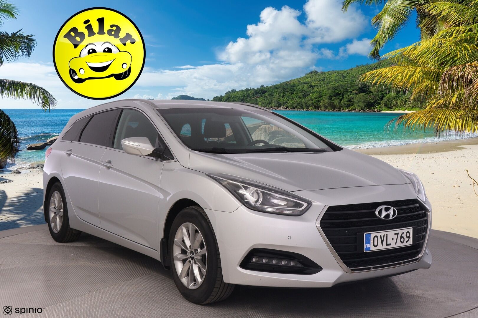 Hyundai i40 Wagon 2017 1,6 6MT ISG Comfort - | 1-OM | Suomi-auto | P.Kamera | Bluetooth | Lämmitettävä Ratti | 2x Hyvät Renkaat Aluilla | Säntillisesti Huollettu |