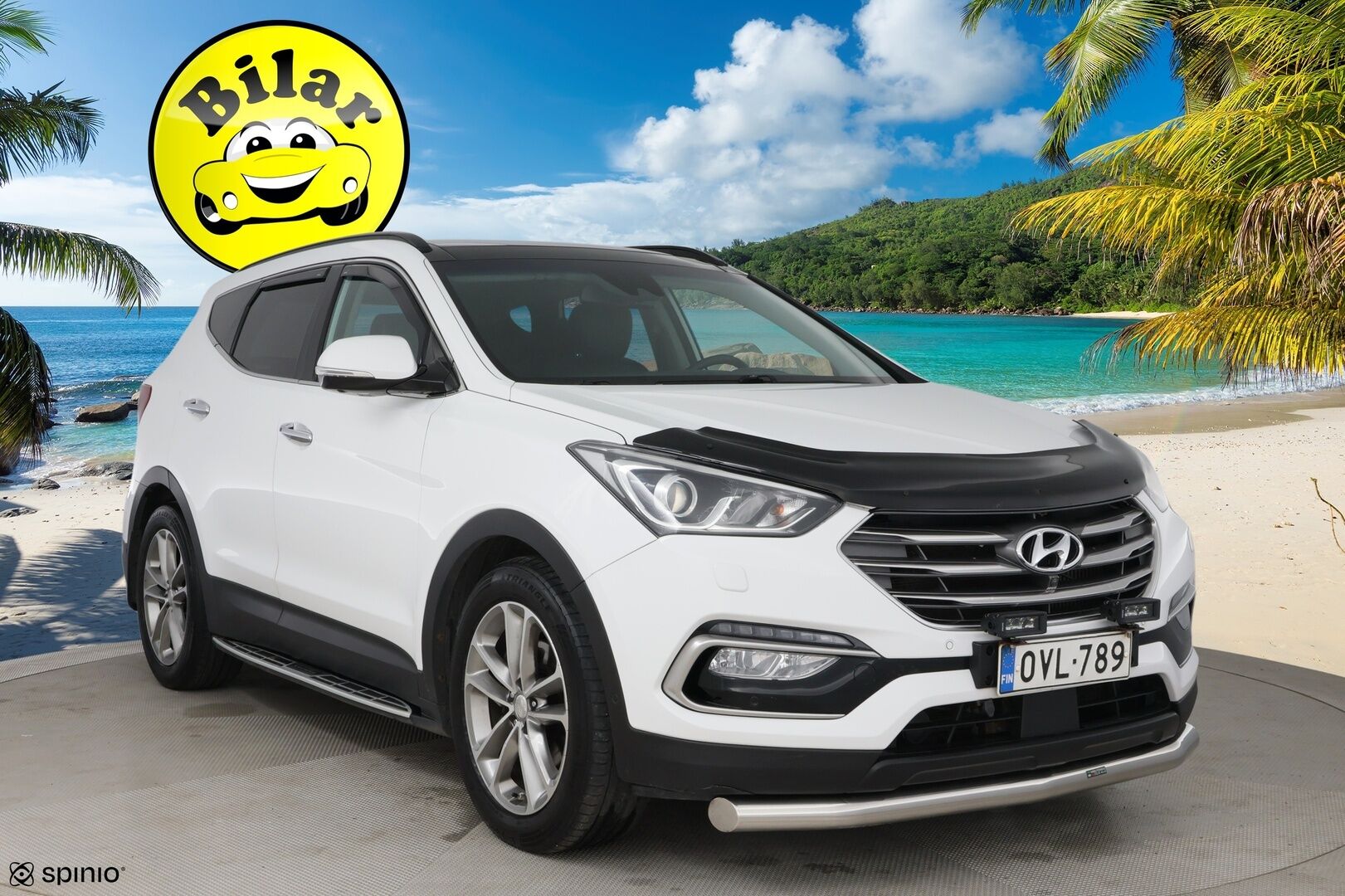 Hyundai Santa Fe 2016 4WD 2,2 CRDi 6AT Premium Business 7P - | Huippuvarusteet! | Adapt. vak. | Eber | Infinity audio | Panorama | BLIS | Koukku | Ilmastoidut nahat | Sähköpenkit | Lane assist | 360-kam. | Navi |