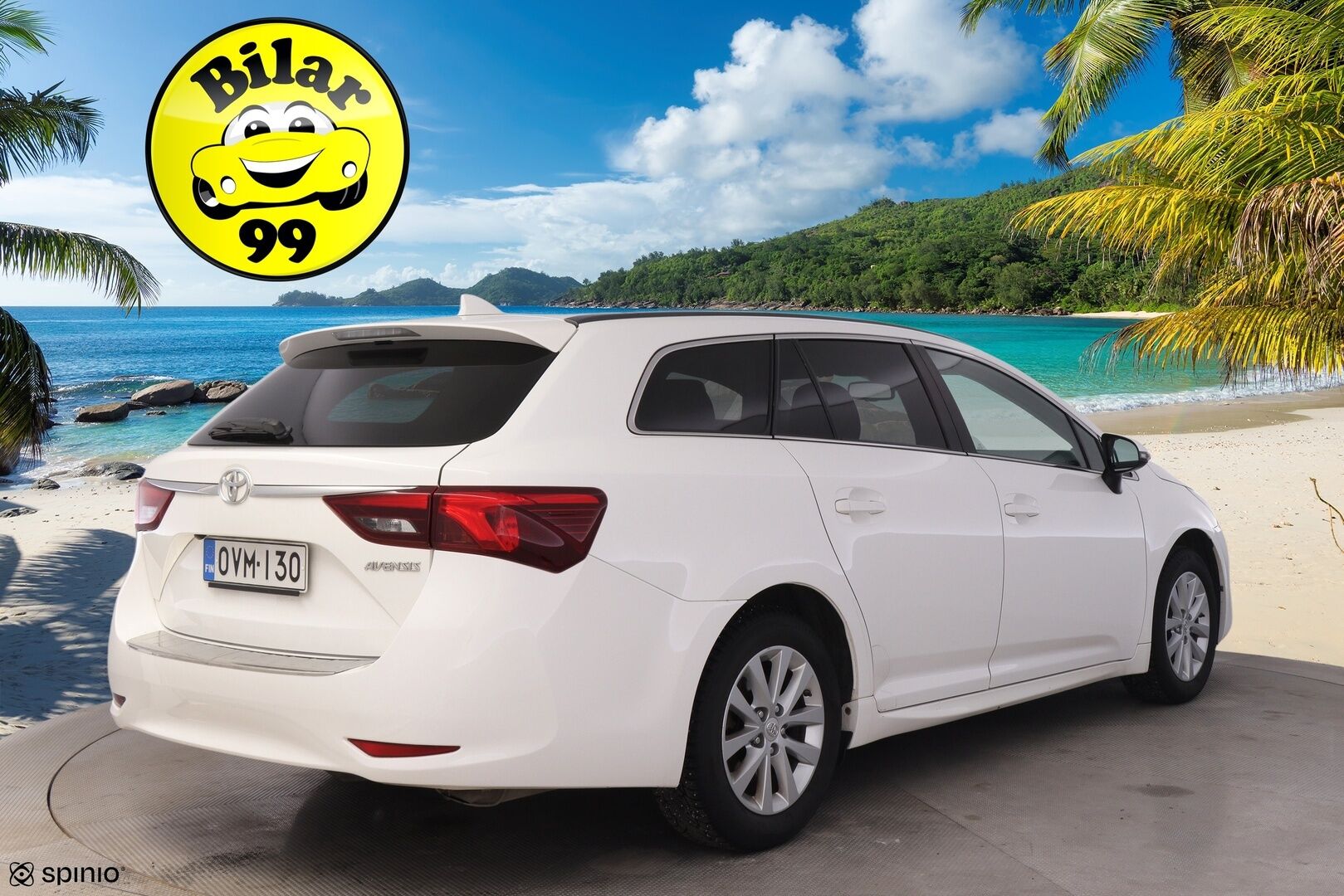 Toyota Avensis 2017 1,8 Valvematic Active Edition Touring Sports Multidrive S *Vakkari / Kamera / LED / Lohko + sis / Puolinahat* - Merkkihuollettu ja juuri katsastettu Suomiauto kaksilla hyvillä renkailla!