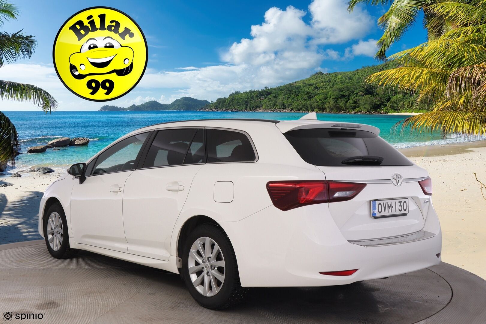 Toyota Avensis 2017 1,8 Valvematic Active Edition Touring Sports Multidrive S *Vakkari / Kamera / LED / Lohko + sis / Puolinahat* - Merkkihuollettu ja juuri katsastettu Suomiauto kaksilla hyvillä renkailla!