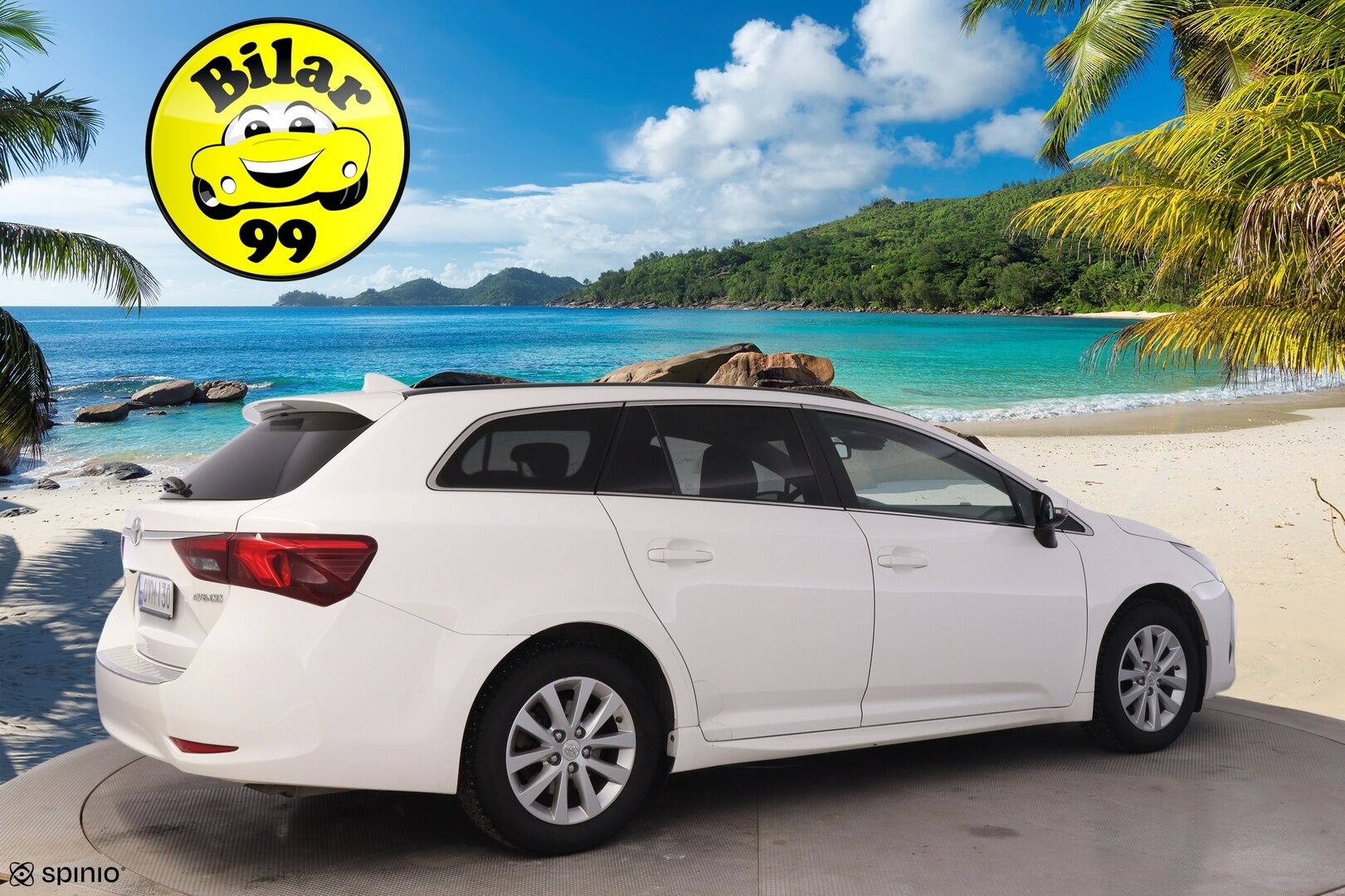 Toyota Avensis 2017 1,8 Valvematic Active Edition Touring Sports Multidrive S *Vakkari / Kamera / LED / Lohko + sis / Puolinahat* - Merkkihuollettu ja juuri katsastettu Suomiauto kaksilla hyvillä renkailla!