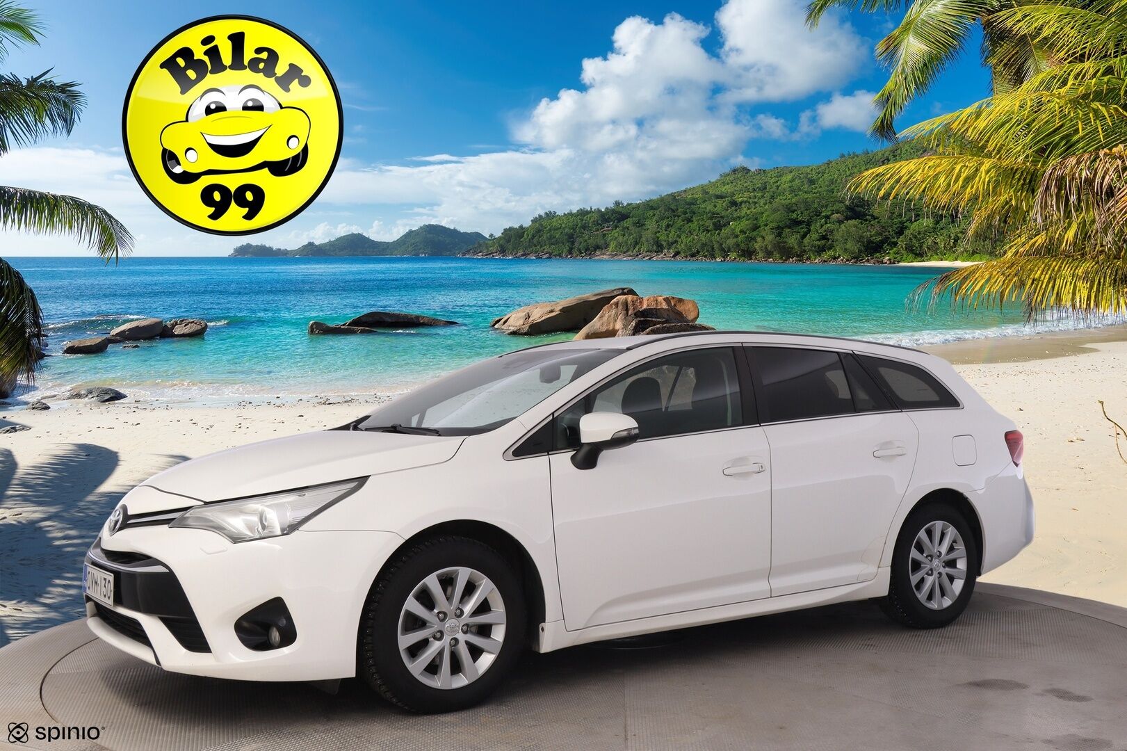 Toyota Avensis 2017 1,8 Valvematic Active Edition Touring Sports Multidrive S *Vakkari / Kamera / LED / Lohko + sis / Puolinahat* - Merkkihuollettu ja juuri katsastettu Suomiauto kaksilla hyvillä renkailla!