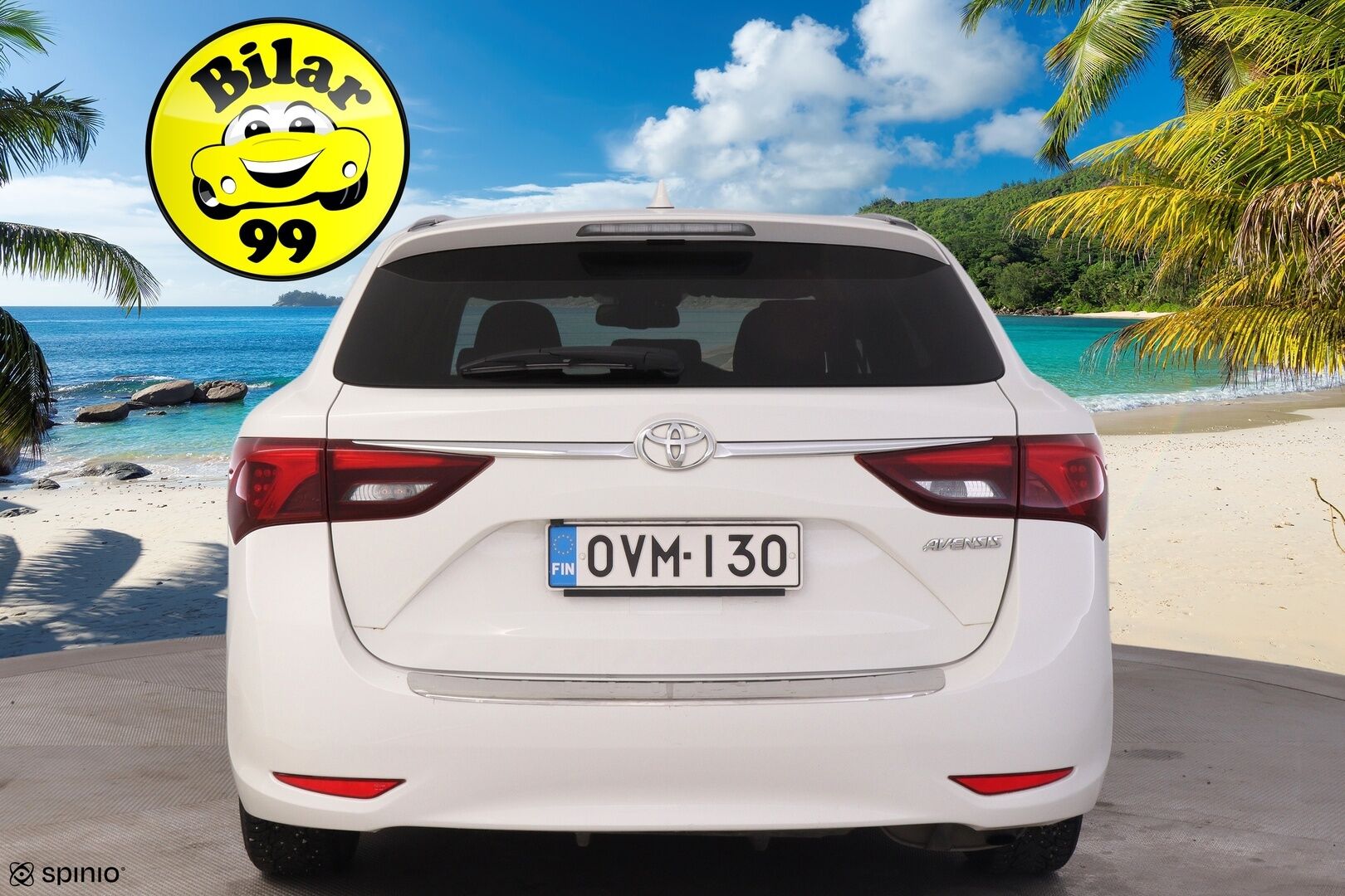 Toyota Avensis 2017 1,8 Valvematic Active Edition Touring Sports Multidrive S *Vakkari / Kamera / LED / Lohko + sis / Puolinahat* - Merkkihuollettu ja juuri katsastettu Suomiauto kaksilla hyvillä renkailla!