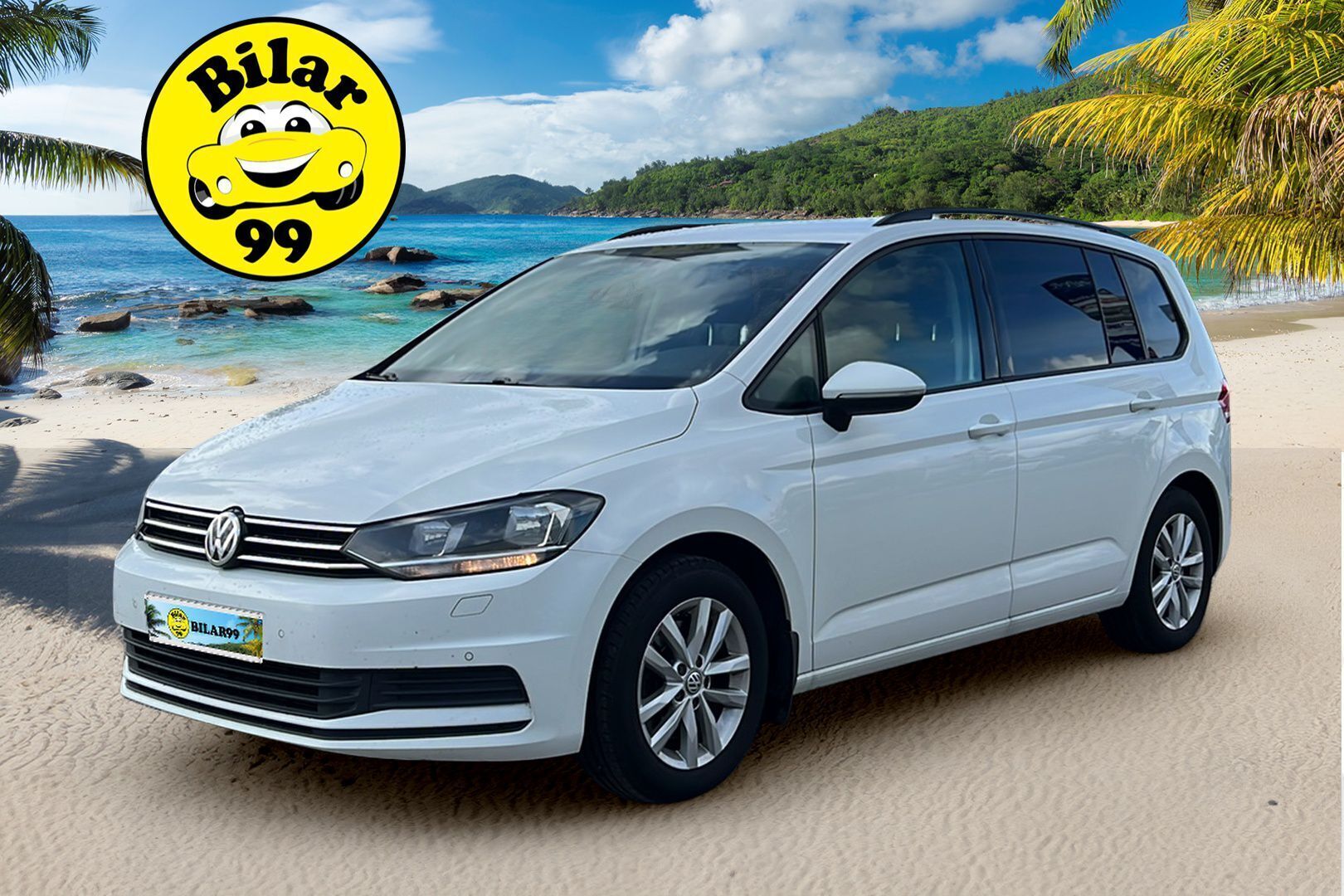 Volkswagen Touran 2017 Comfortline 1,6 TDI 85 kW (115 hv) - Suomiauto / Webasto / Adapt.Vakkari / KeylessGo / Navi / Peruutustutkat / Jakopää tehty / 2x Hyvät renkaat aluvantein!