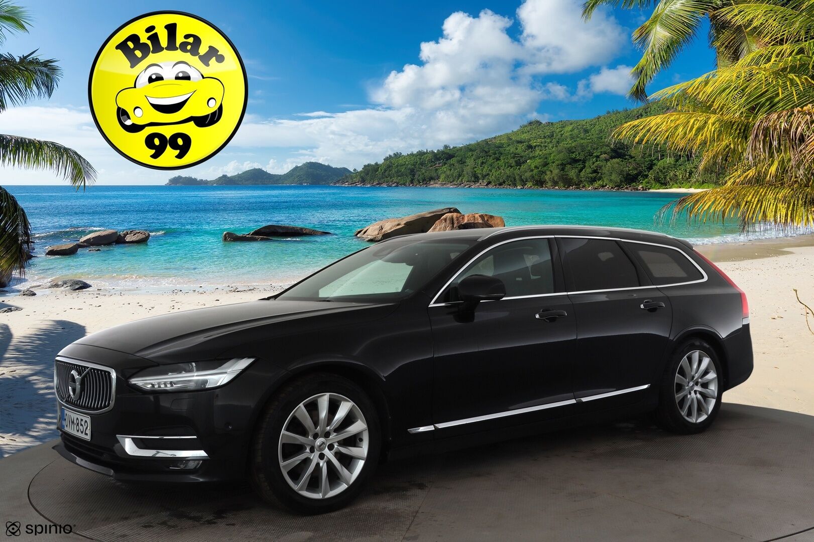 Volvo V90 2017 D4 Business Inscription aut * Pilot assist / Muistipenkki / Koukku / Webasto / Sporttinahat / P.Tutkat / Keyless / Apple&Android * - Kahdet Renkaat / Suomi auto - HULLUT AVAJAISHULINAT KORKOTARJOUS 3,29 %