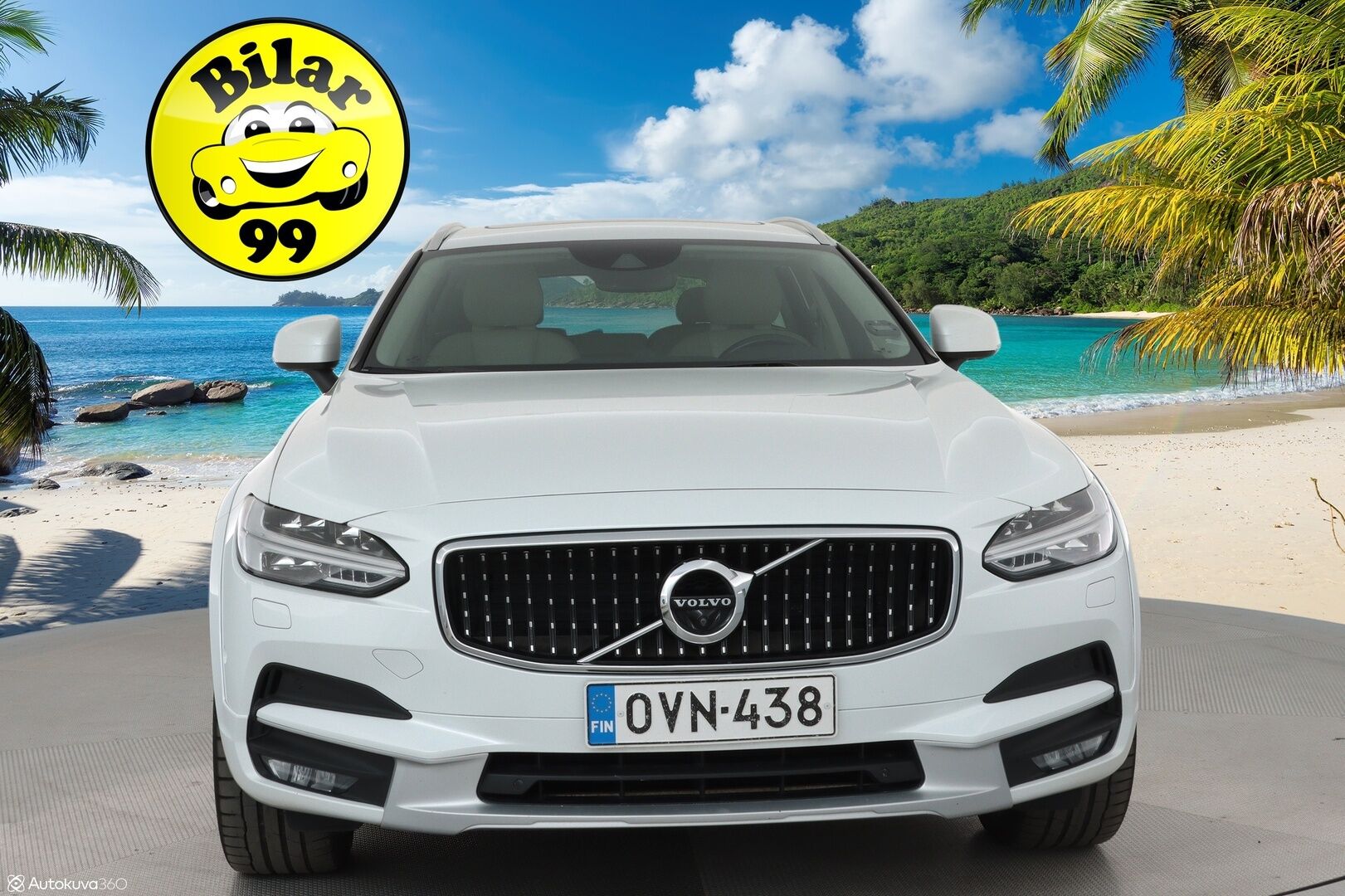 Volvo V90 Cross Country 2017 D5 AWD Pro aut ** Huippuvarusteet / B&W / HUD / Hierovat&Ilmastoidut muistipenkit / Panorama / Webasto / Koukku / Adapt. vakkari ** - 3,99 % KORKOTARJOUS TÄHÄN AUTOON - Suomi-auto / 360 Kamera / Apple&Android / Keyless / Full-LED / VOC