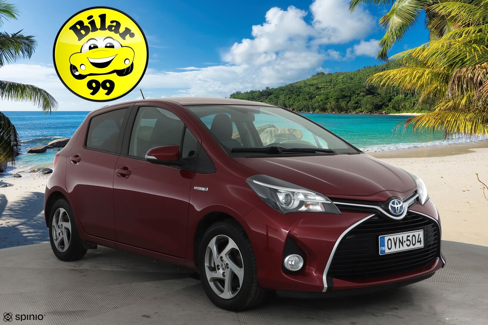 Toyota Yaris 2017 1,5 Hybrid Active Edition 5ov **Vakkari / P.kamera / Lohkolämmitin / Navi / Bluetooth** - Suomi-auto / Merkkihuollettu / Kahdet renkaat aluvanteilla
