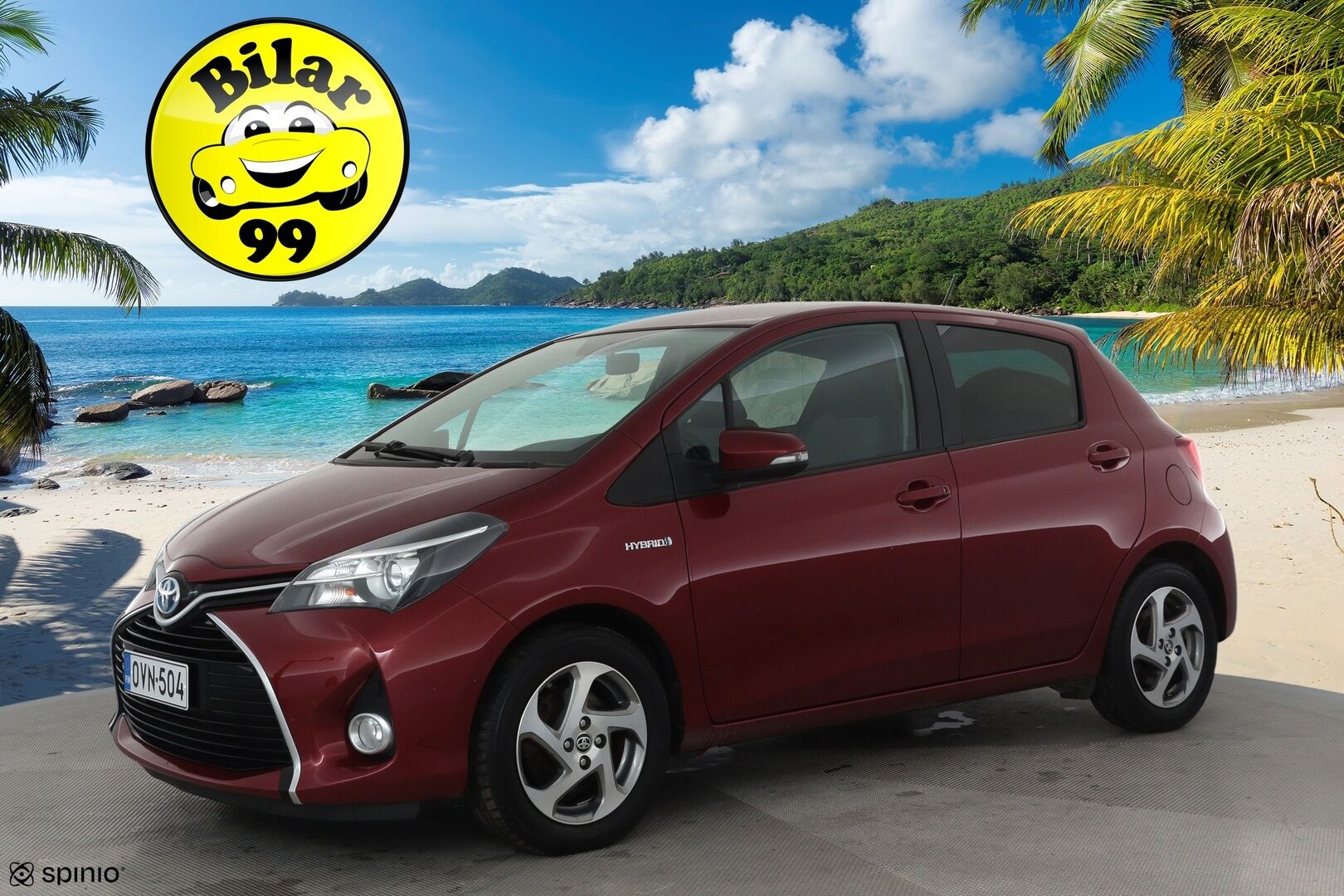 Toyota Yaris 2017 1,5 Hybrid Active Edition 5ov **Vakkari / P.kamera / Lohkolämmitin / Navi / Bluetooth** - Suomi-auto / Merkkihuollettu / Kahdet renkaat aluvanteilla