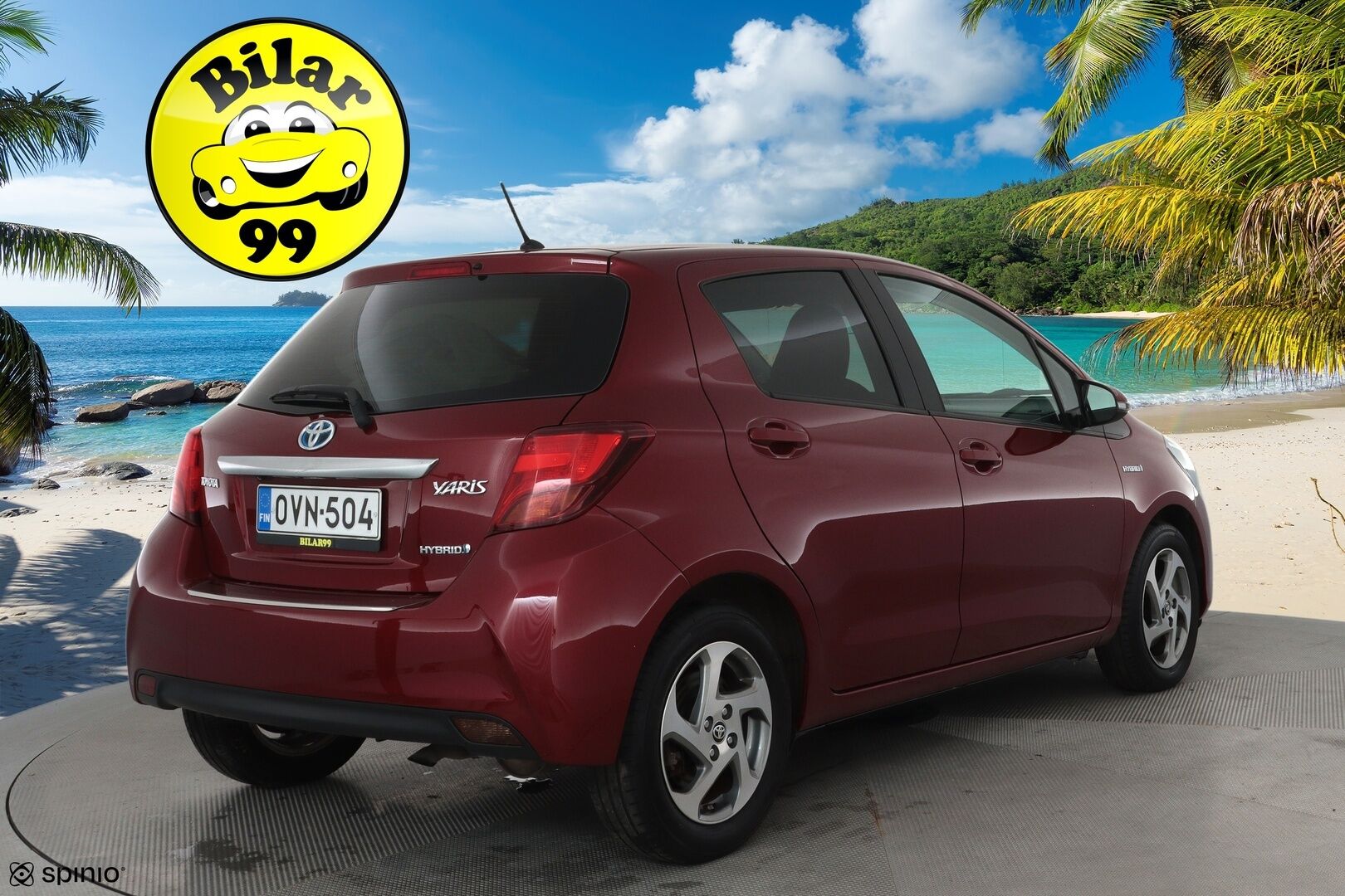 Toyota Yaris 2017 1,5 Hybrid Active Edition 5ov **Vakkari / P.kamera / Lohkolämmitin / Navi / Bluetooth** - Suomi-auto / Merkkihuollettu / Kahdet renkaat aluvanteilla