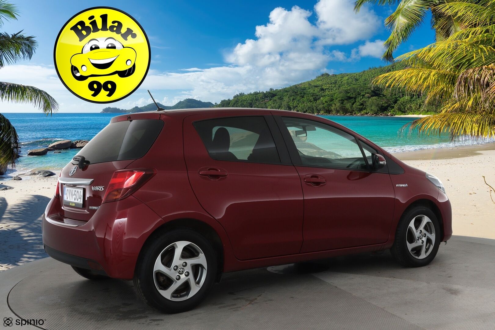 Toyota Yaris 2017 1,5 Hybrid Active Edition 5ov **Vakkari / P.kamera / Lohkolämmitin / Navi / Bluetooth** - Suomi-auto / Merkkihuollettu / Kahdet renkaat aluvanteilla