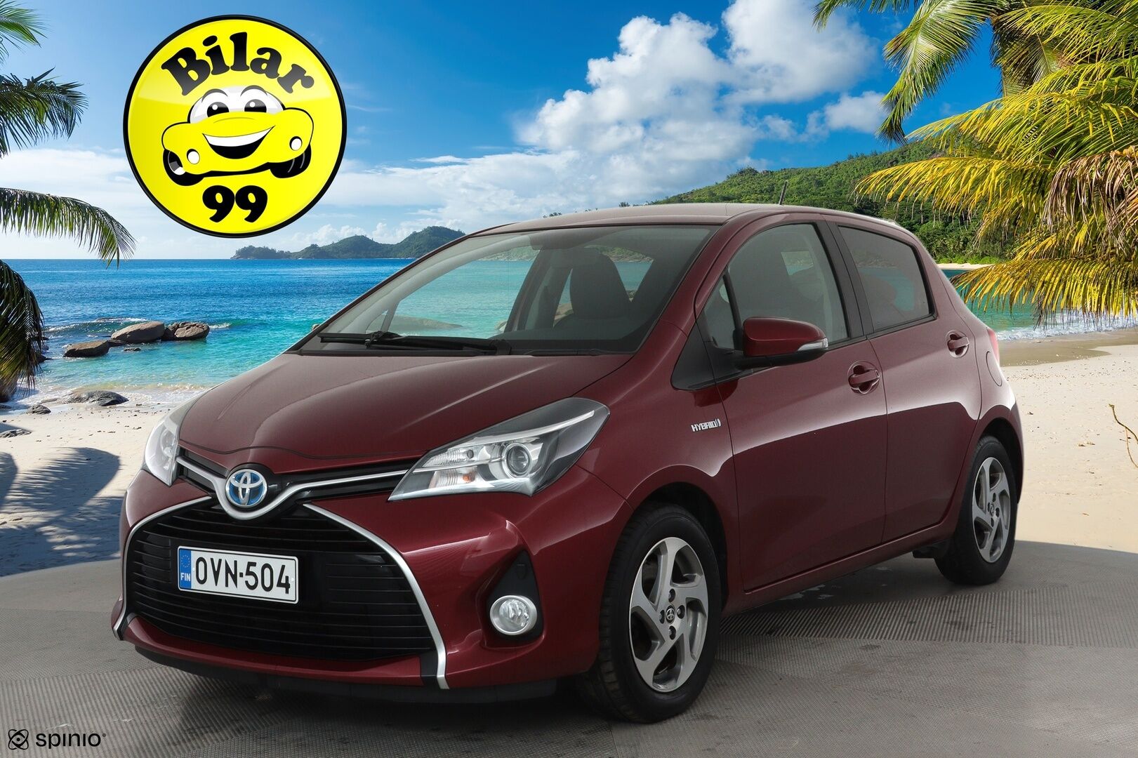 Toyota Yaris 2017 1,5 Hybrid Active Edition 5ov **Vakkari / P.kamera / Lohkolämmitin / Navi / Bluetooth** - Suomi-auto / Merkkihuollettu / Kahdet renkaat aluvanteilla
