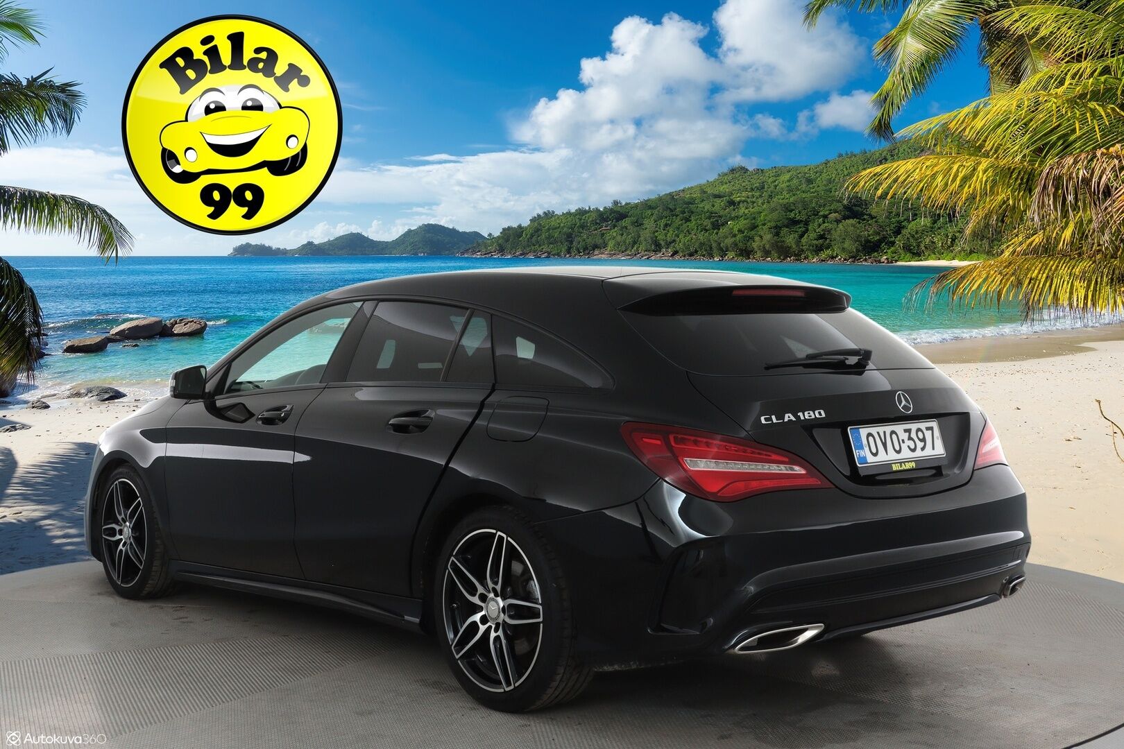 Mercedes-Benz CLA 2017 180 Shooting Brake Automatic Edition AMG** Sporttipenkit / P.Kamera / LED-High Performance / Navi / Sisätilanlämmitin ** - Suomi-auto / 2x Renkaat