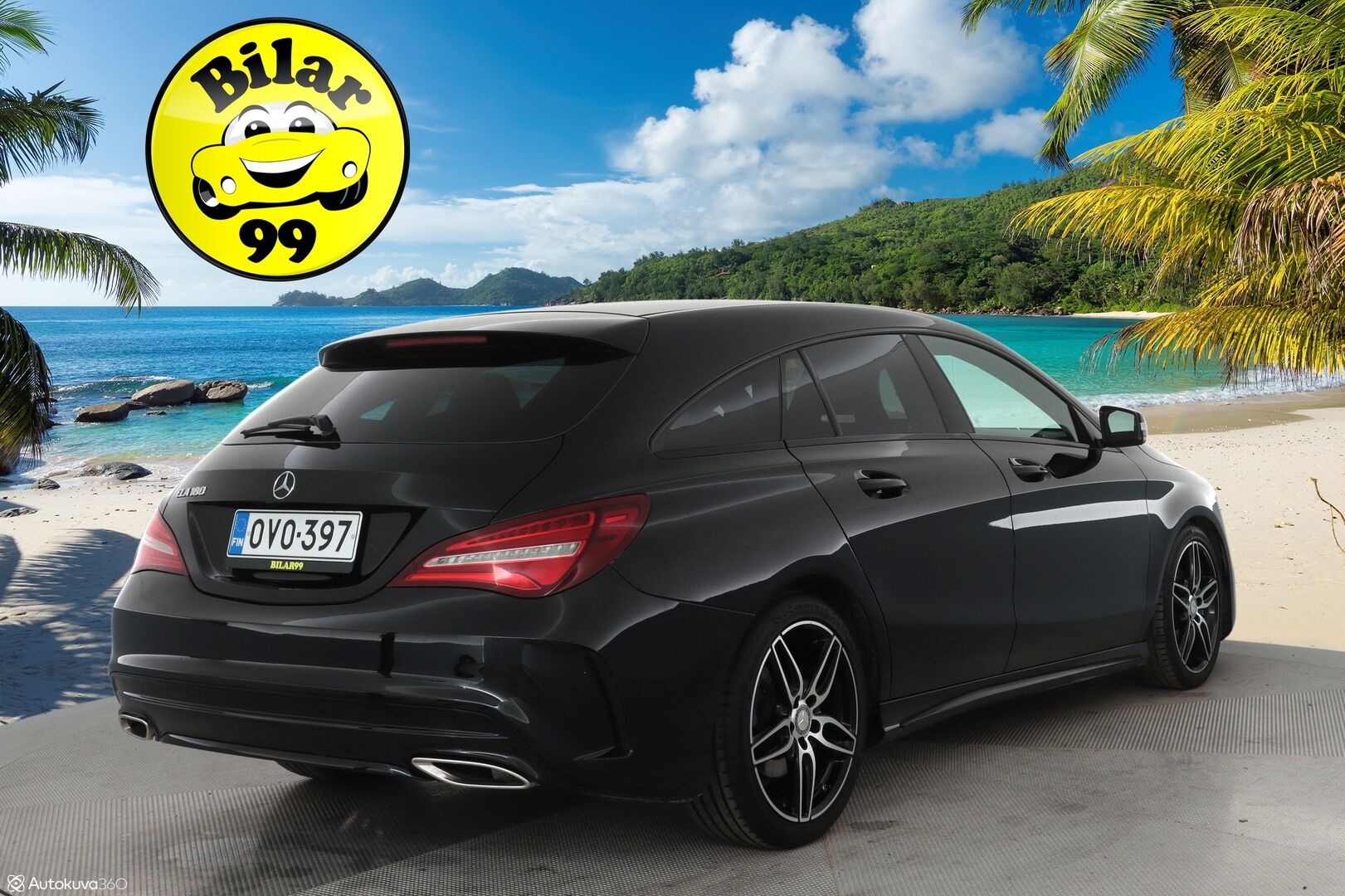 Mercedes-Benz CLA 2017 180 Shooting Brake Automatic Edition AMG** Sporttipenkit / P.Kamera / LED-High Performance / Navi / Sisätilanlämmitin ** - Suomi-auto / 2x Renkaat