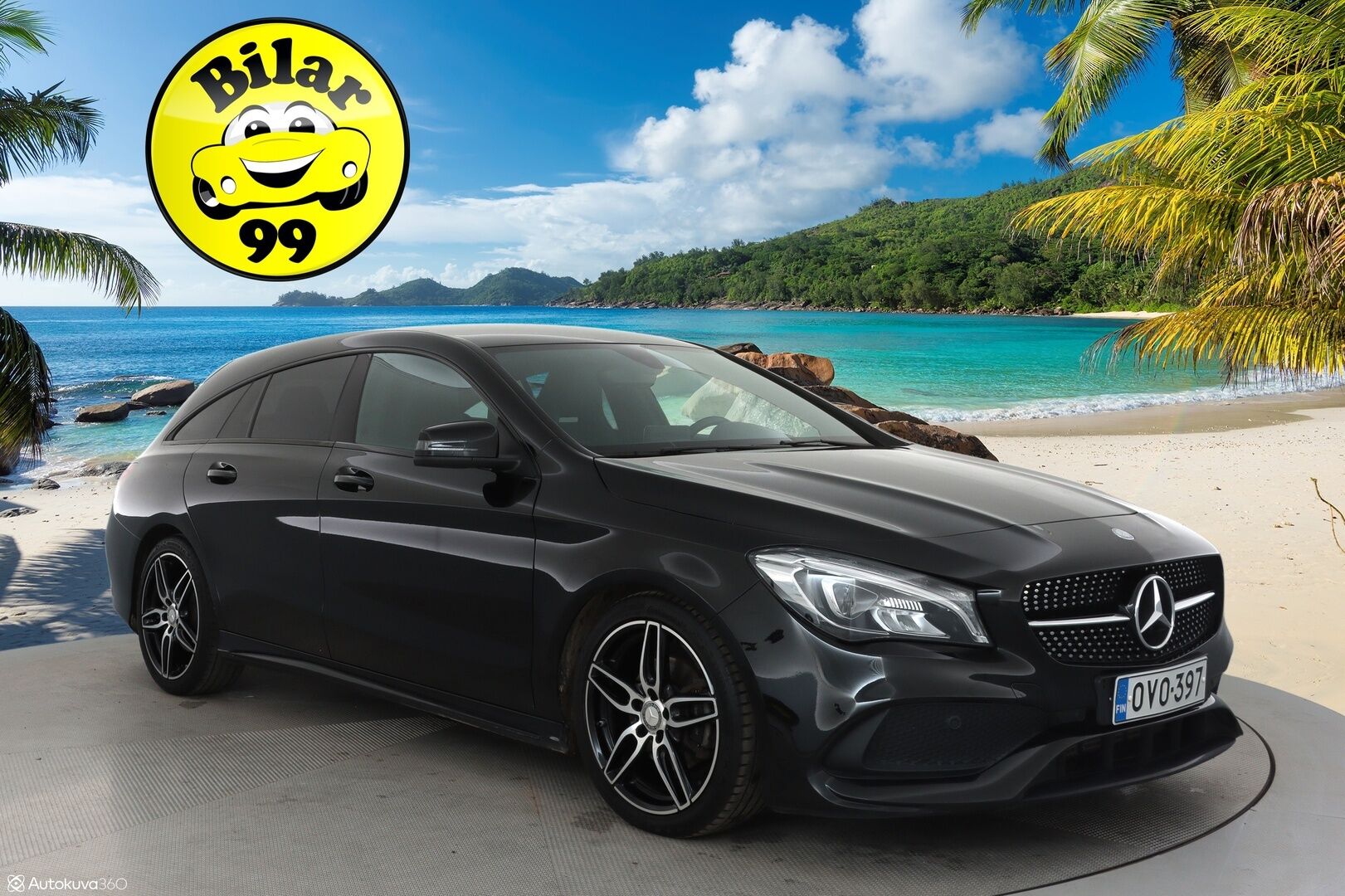 Mercedes-Benz CLA 2017 180 Shooting Brake Automatic Edition AMG** Sporttipenkit / P.Kamera / LED-High Performance / Navi / Sisätilanlämmitin ** - Suomi-auto / 2x Renkaat
