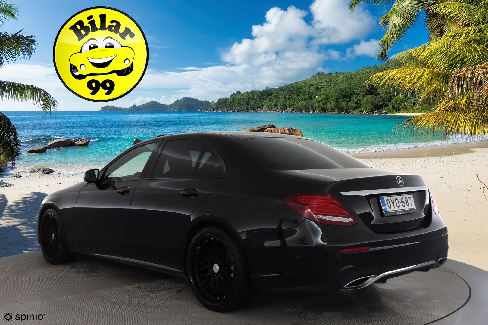 Mercedes-Benz E 2016 220 d A Premium Business AMG * Widescreen / Multibeam / P.Kamera / Sportpenkit / Navi / Katveavustin * - Kahdet renkaat