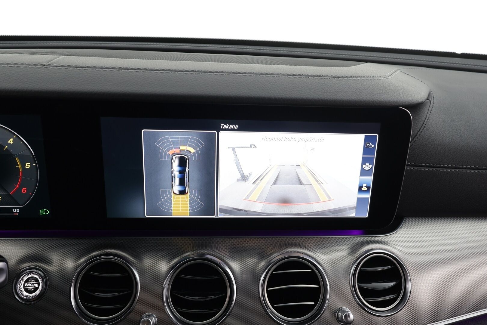 Mercedes-Benz E 2016 220 d A Premium Business AMG * Widescreen / Multibeam / P.Kamera / Sportpenkit / Navi / Katveavustin * - Kahdet renkaat