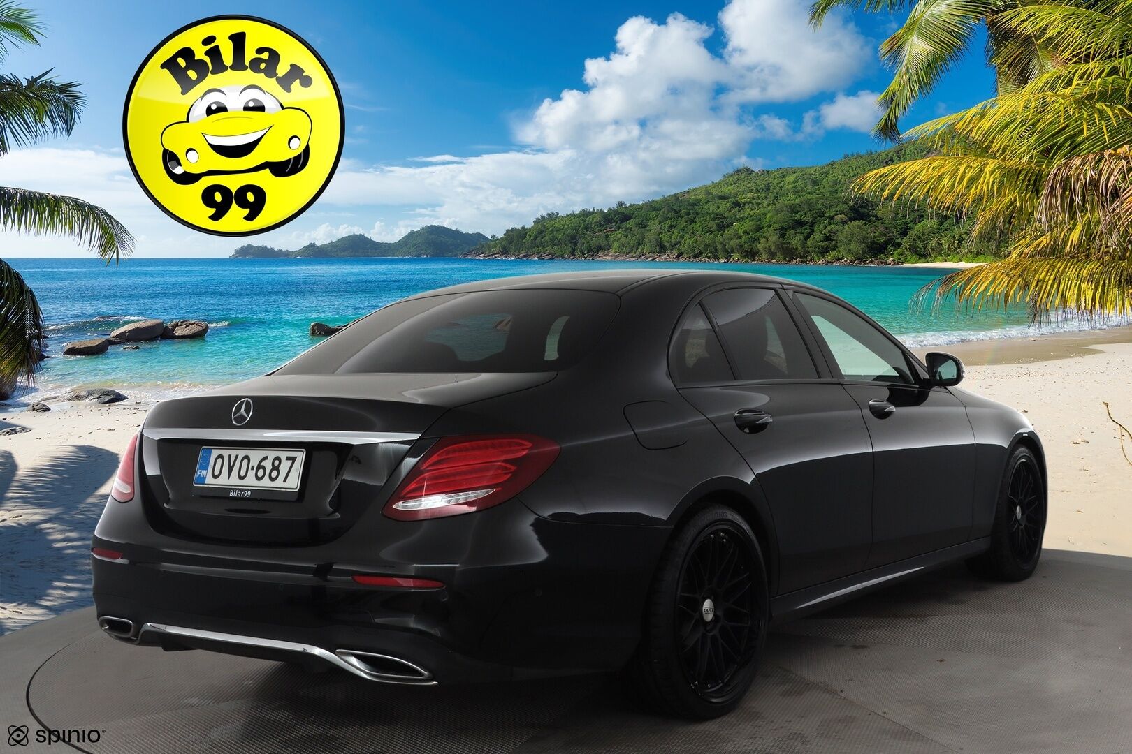 Mercedes-Benz E 2016 220 d A Premium Business AMG * Widescreen / Multibeam / P.Kamera / Sportpenkit / Navi / Katveavustin * - Kahdet renkaat