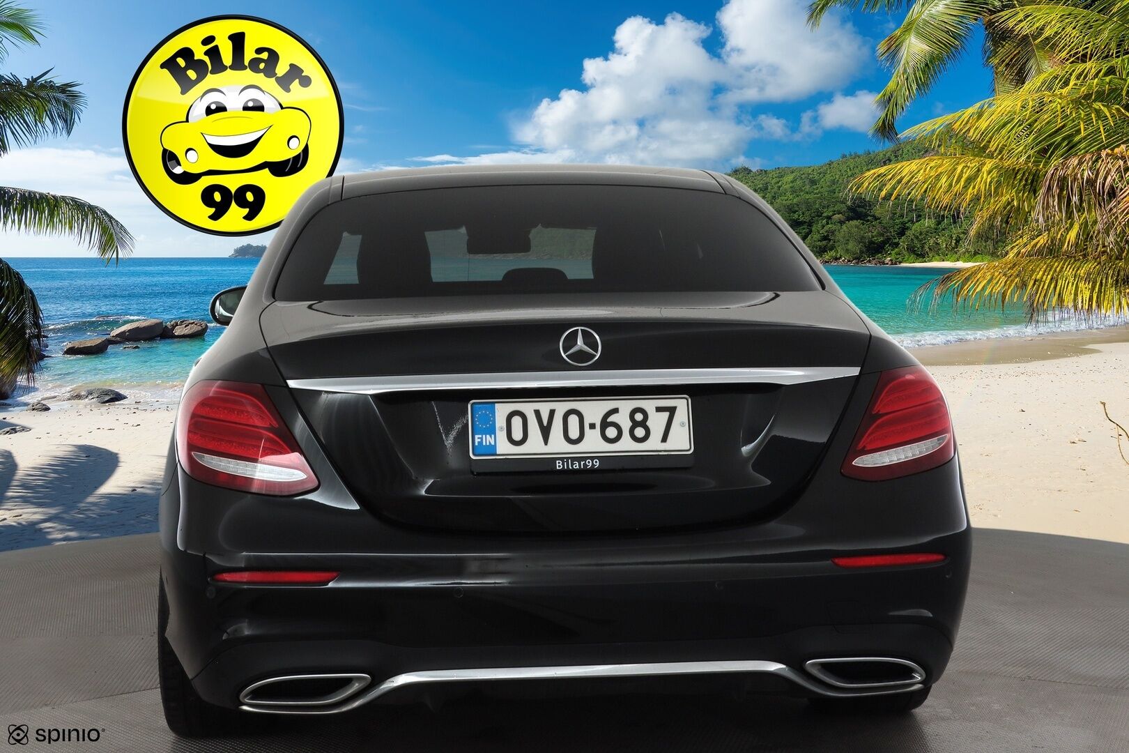 Mercedes-Benz E 2016 220 d A Premium Business AMG * Widescreen / Multibeam / P.Kamera / Sportpenkit / Navi / Katveavustin * - Kahdet renkaat