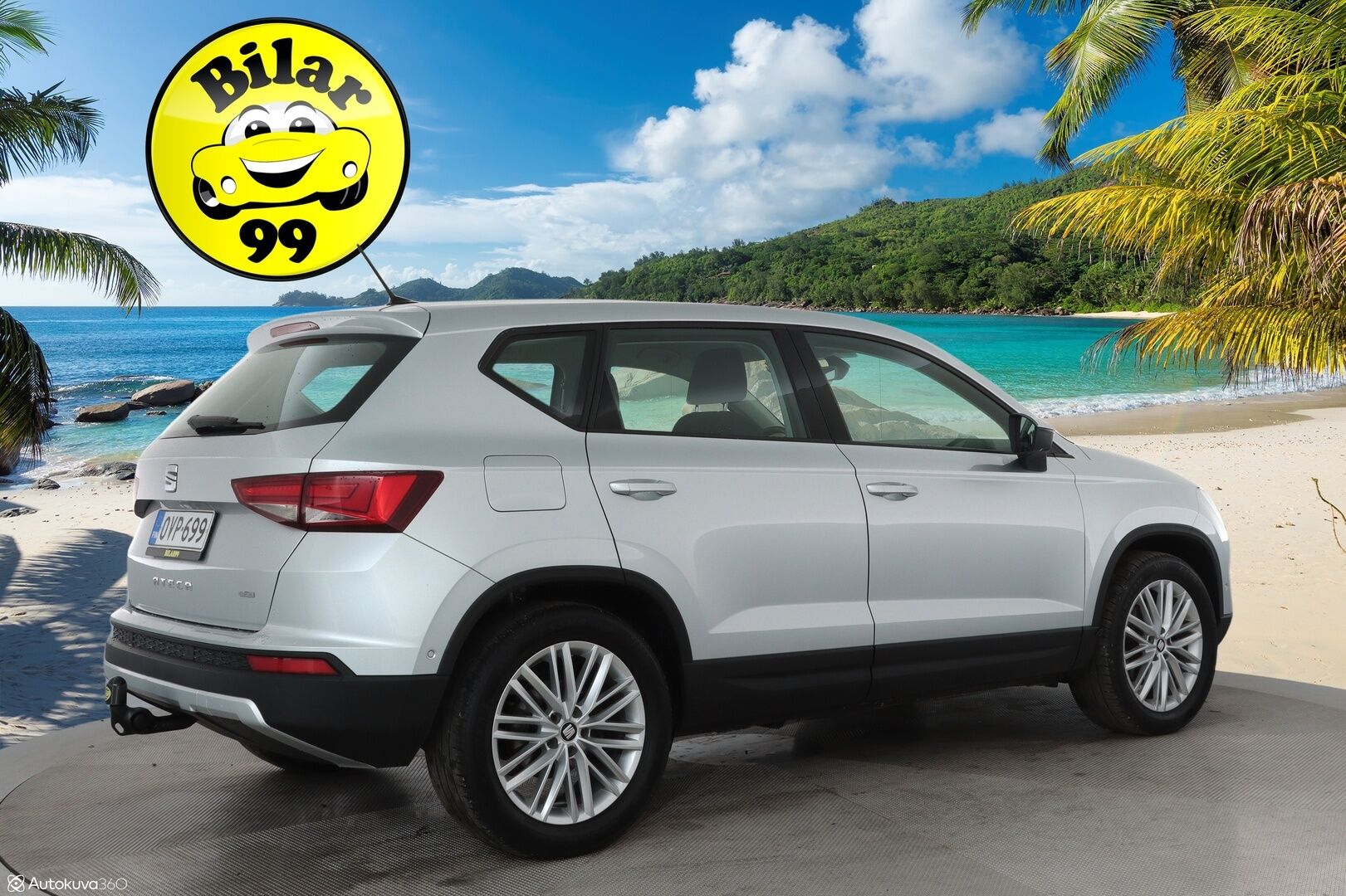 Seat Ateca 2017 2,0 TDI 150 4DRIVE Style ** Webasto / Koukku / Adapt.Vakkari / LED-valot / P.Tutkat ** - Suomi-auto / Kahdet Renkaat