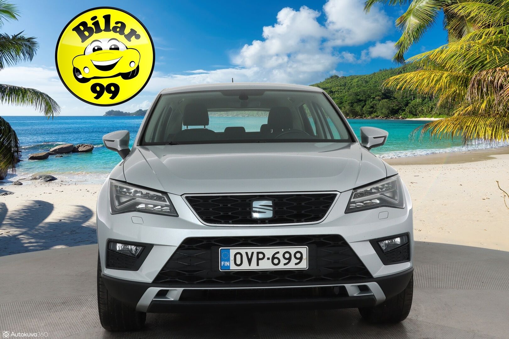 Seat Ateca 2017 2,0 TDI 150 4DRIVE Style ** Webasto / Koukku / Adapt.Vakkari / LED-valot / P.Tutkat ** - Talvivarusteet / Suomi-auto / Kahdet Renkaat - HULLUT VÄLIPÄIVÄT KORKOTARJOUS 2,49%