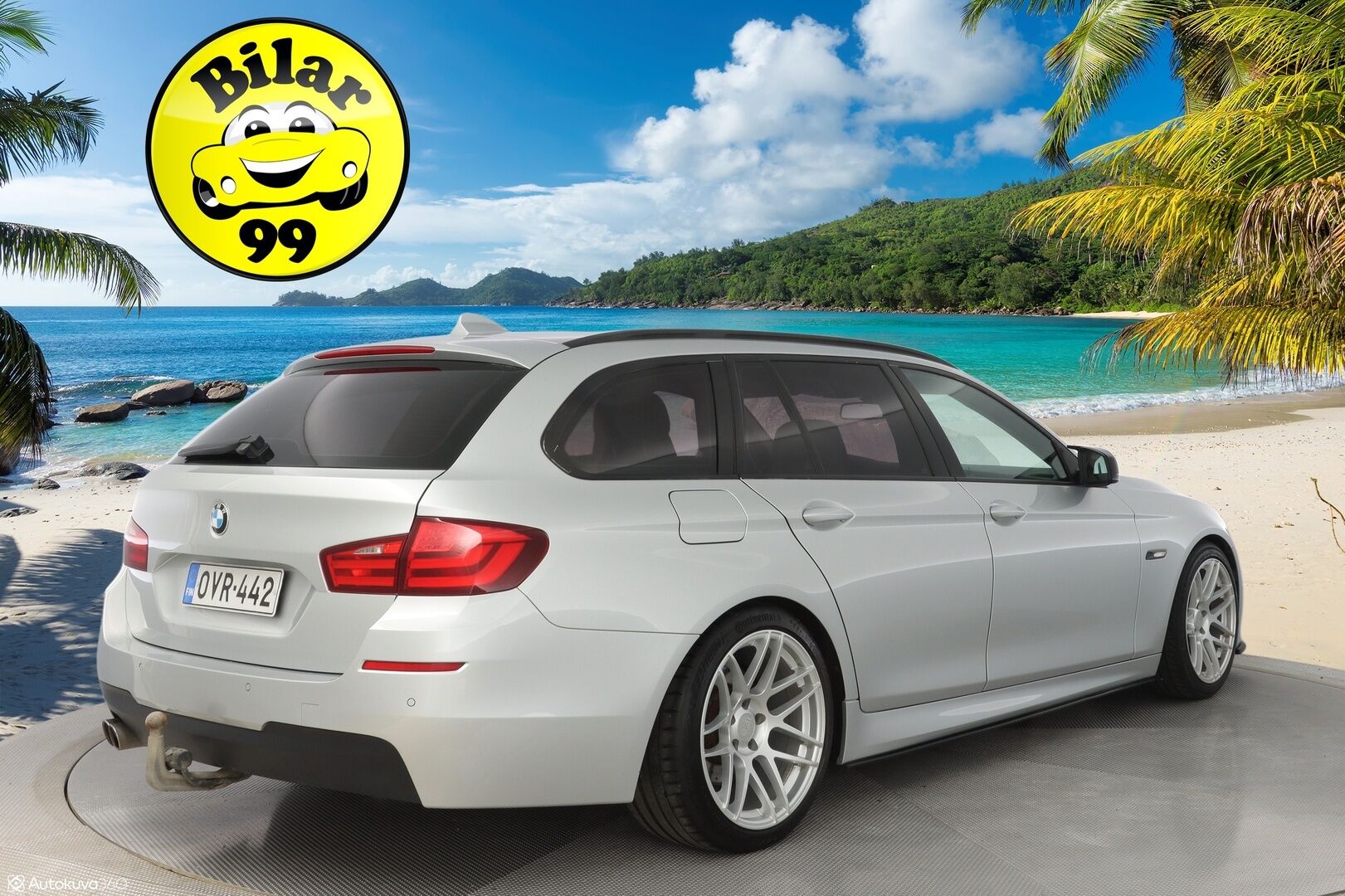 BMW 525 2012 2,0 TwinPower Turbo A F11 Touring - Myydään huutokaupat.com / Panorama / Sähkökontti / Sähkökoukku / Tutkat / Maxton / M-look / Turbo vaihdettu