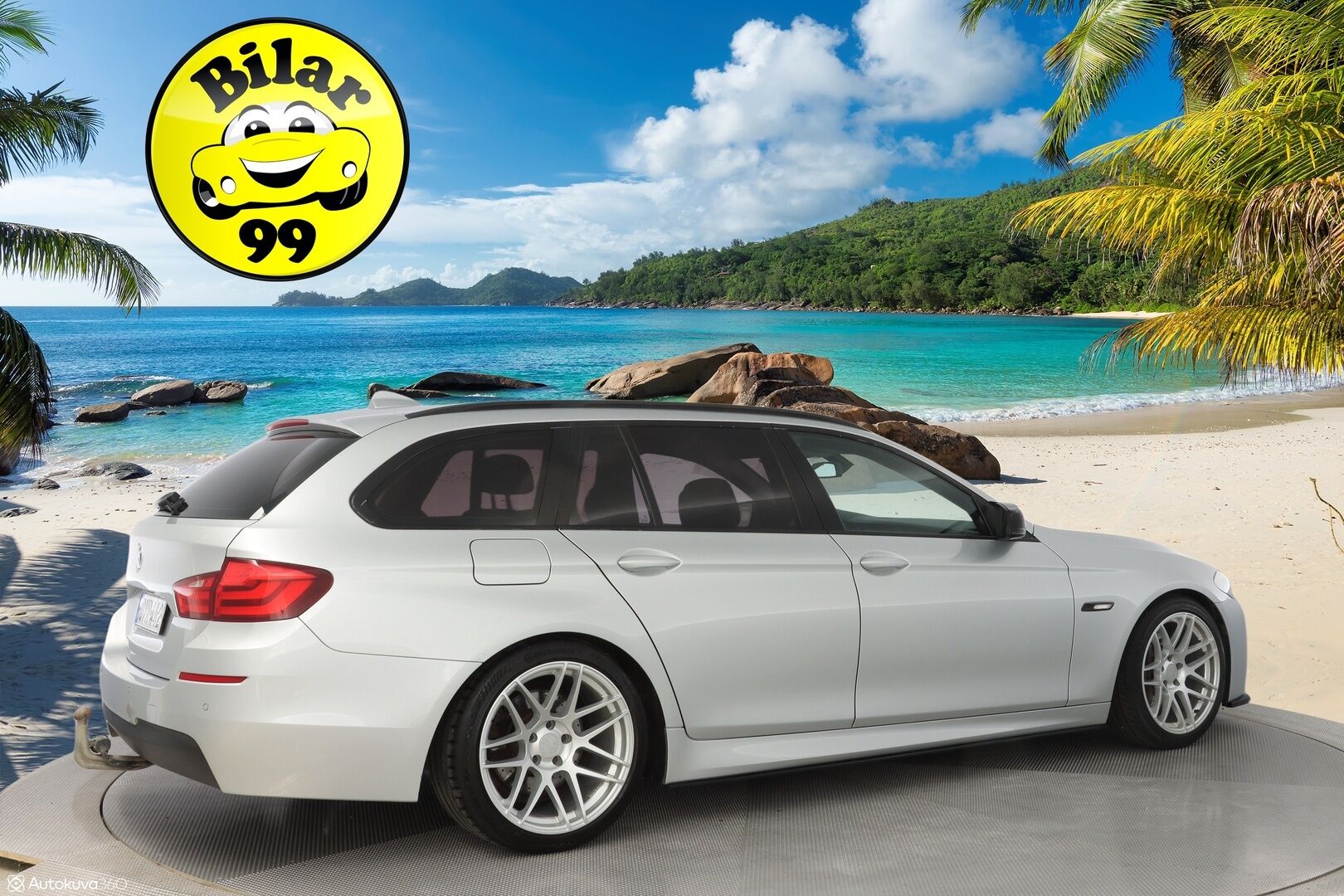 BMW 525 2012 2,0 TwinPower Turbo A F11 Touring - Myydään huutokaupat.com / Panorama / Sähkökontti / Sähkökoukku / Tutkat / Maxton / M-look / Turbo vaihdettu