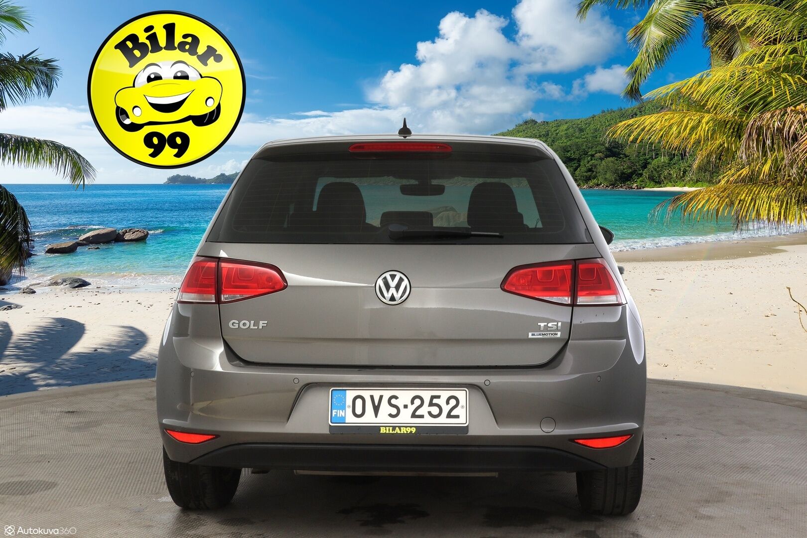 Volkswagen Golf 2017 Luxline 1,2 TSI 63 kW (85 hv) * Webasto / Lämmitettävät sivupeilit / Aut.ilmastointi / Vakkari * - * Jakopää tehty 98tkm kohdalla 11.12.2023 / Webasto / 2x renkaat / Juuri huollettu *