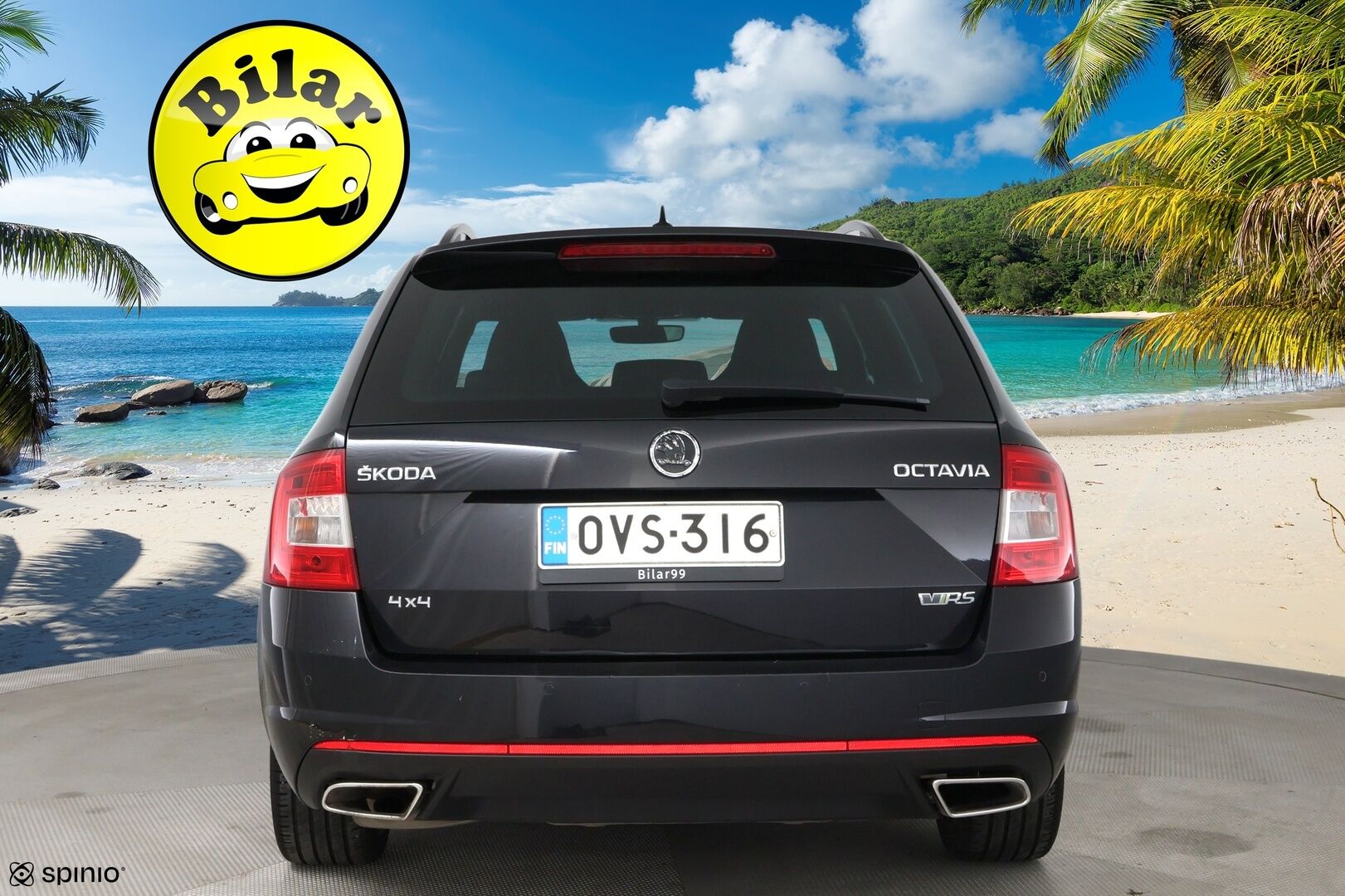 Skoda Octavia 2017 Combi 2,0 TDI 184 4x4 RS DSG Autom. - Suomi auto | Webasto | Adapt. vak | Sporttipenkit | Tutkat |  Lämmitettävä tuulilasi | Ilman Adblue | Jakopää vaihdettu 2026