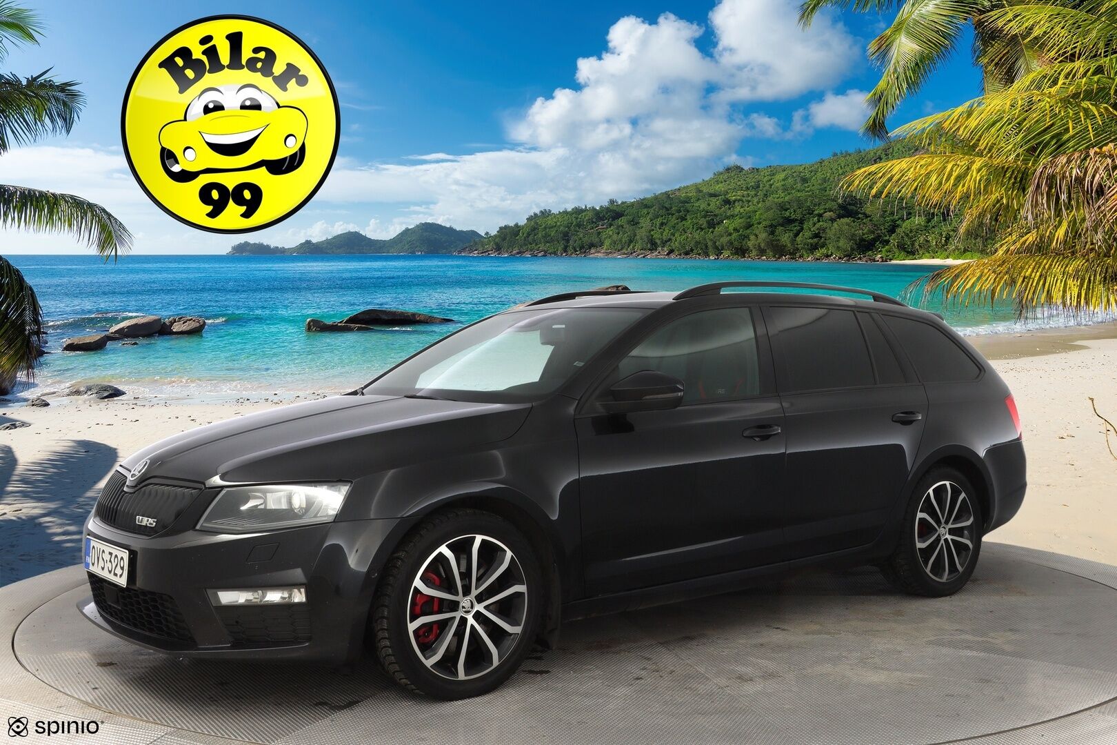 Skoda Octavia 2017 2,0 TSI Combi RS 230 DSG Aut *Webasto / Acc / Koukku / Canton / Keyless / Nahat / S.Kontti* - Suomi-auto / Kahdet OEM Vanteet / Hyvät huollot