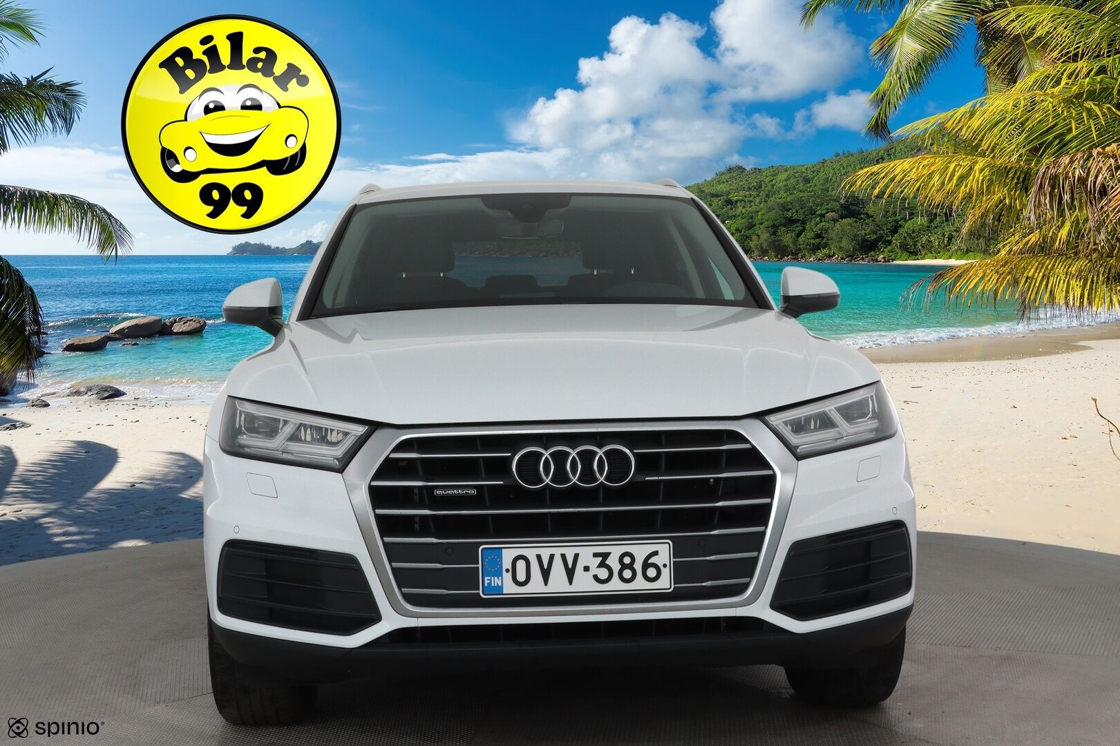 Audi Q5 2017 Business 2,0 TDI 120 kW quattro S tronic **Vakkari / P.tutkat / Koukku / Webasto / LED** - Suomi-auto / Kahdet renkaat aluvanteilla - HULLUT JOULUT KORKOTARJOUS 2,49% 