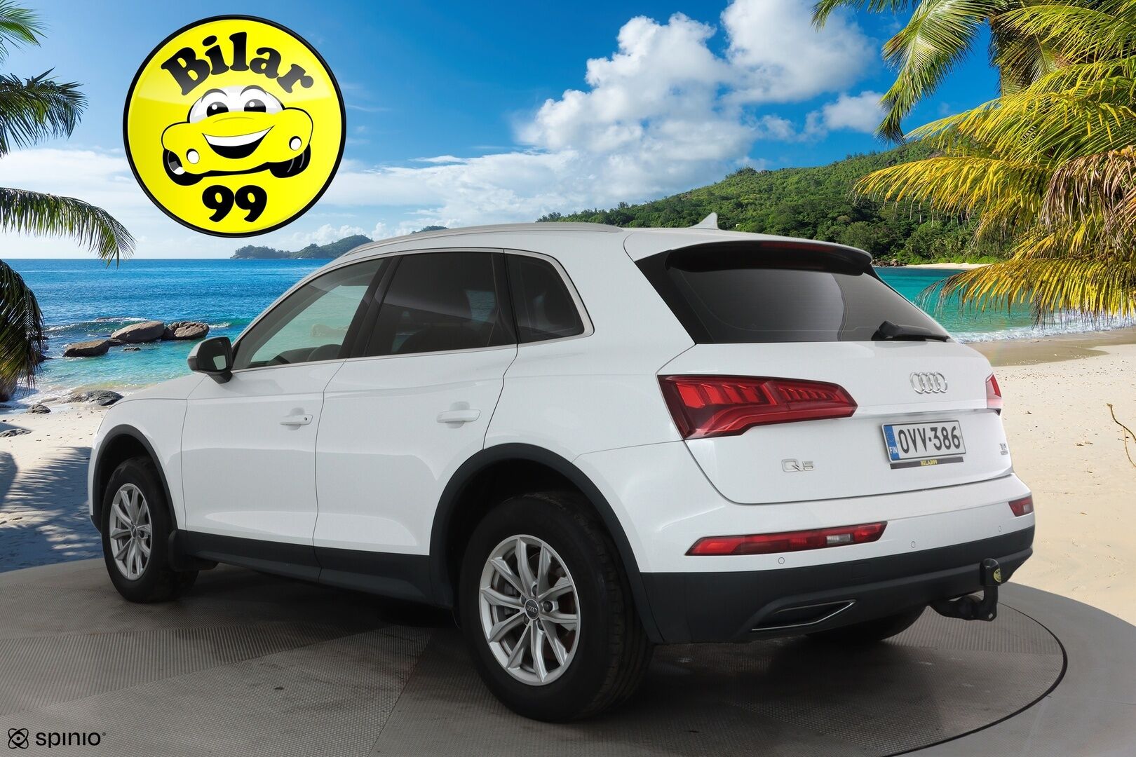 Audi Q5 2017 Business 2,0 TDI 120 kW quattro S tronic **Vakkari / P.tutkat / Koukku / Webasto / LED** - Suomi-auto / Kahdet renkaat aluvanteilla