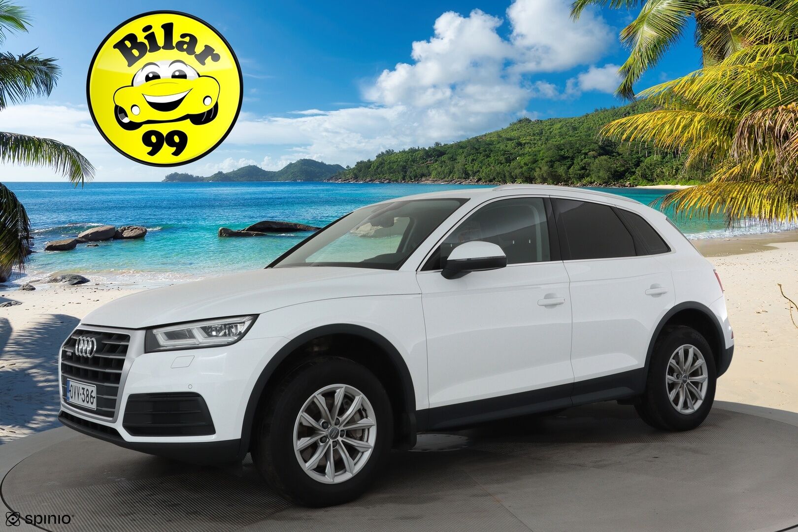 Audi Q5 2017 Business 2,0 TDI 120 kW quattro S tronic **Vakkari / P.tutkat / Koukku / Webasto / LED** - Suomi-auto / Kahdet renkaat aluvanteilla