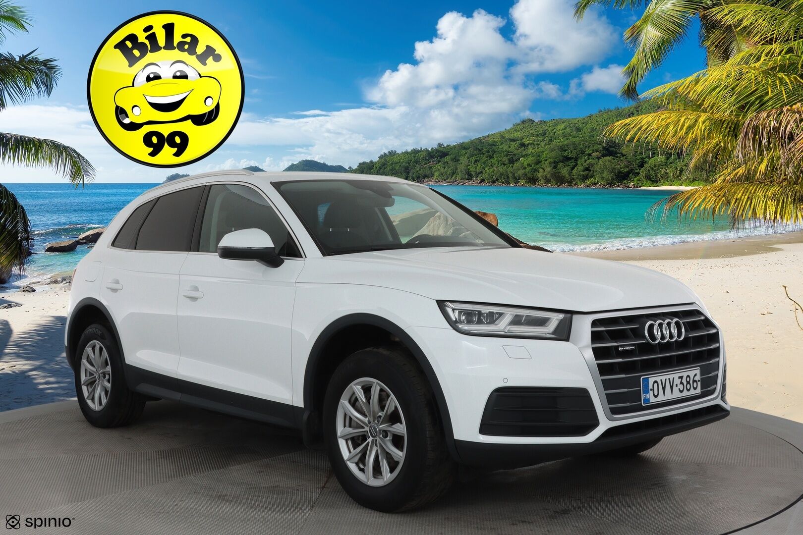 Audi Q5 2017 Business 2,0 TDI 120 kW quattro S tronic **Vakkari / P.tutkat / Koukku / Webasto / LED** - Suomi-auto / Kahdet renkaat aluvanteilla