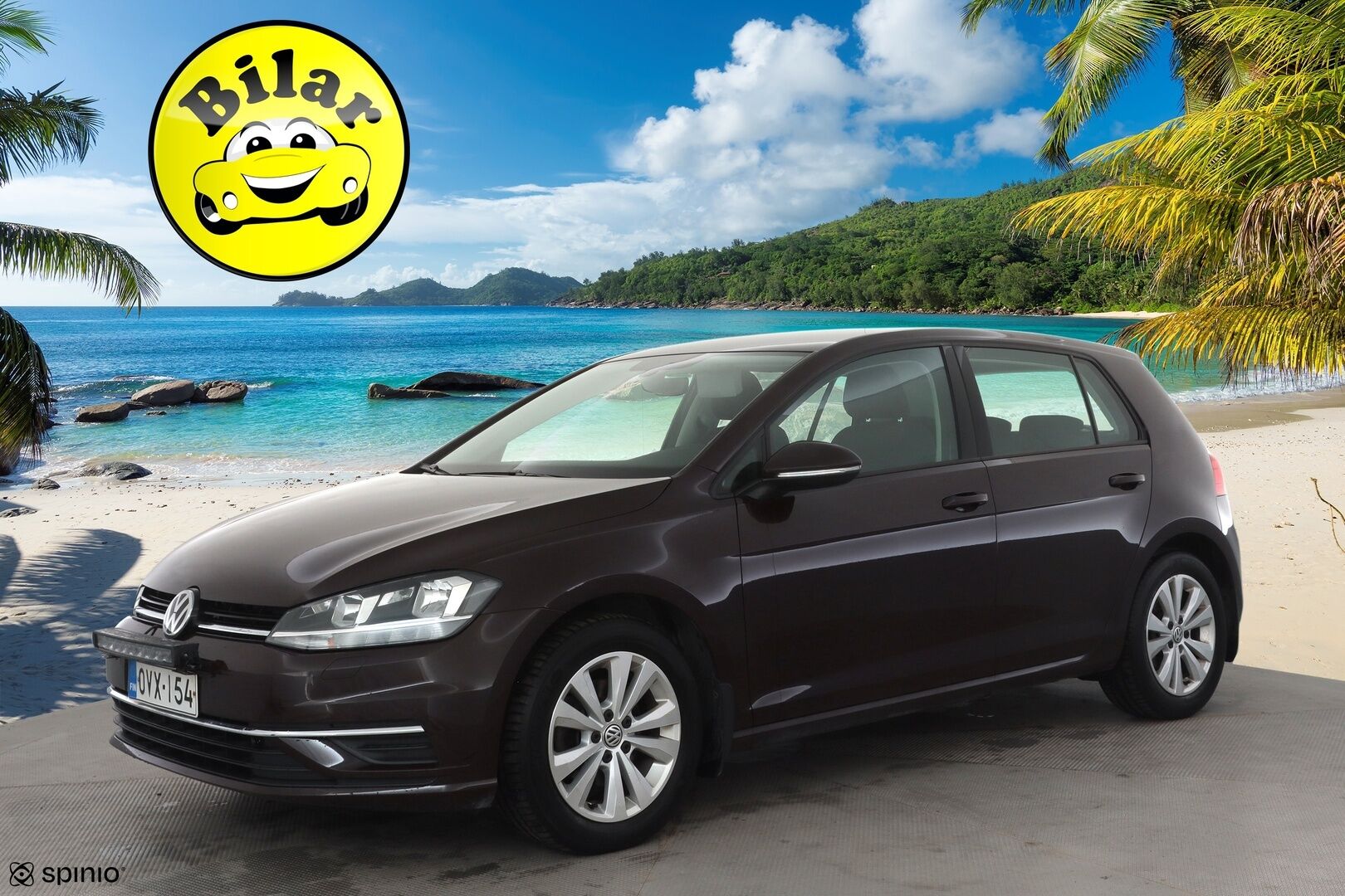 Volkswagen Golf 2018 Comfortline 1,4 TSI 92 kW (125 hv) DSG-automaatti - | ACC | Lohko | P.Kamera | Lisävalo | Apple&Android | Suomi-auto | Kahdet Renkaat |