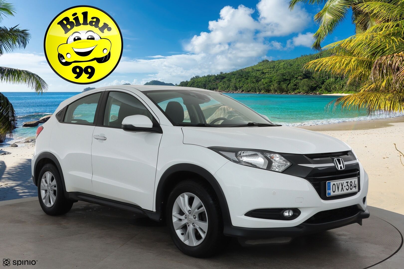 Honda HR-V 2017 1,5 Elegance CVT **Vakkari / Koukku / P.tutkat / Kaistavahti / Bluetooth / Penkinlämmittimet** - Suomi-auto / Kahdet renkaat aluvanteilla