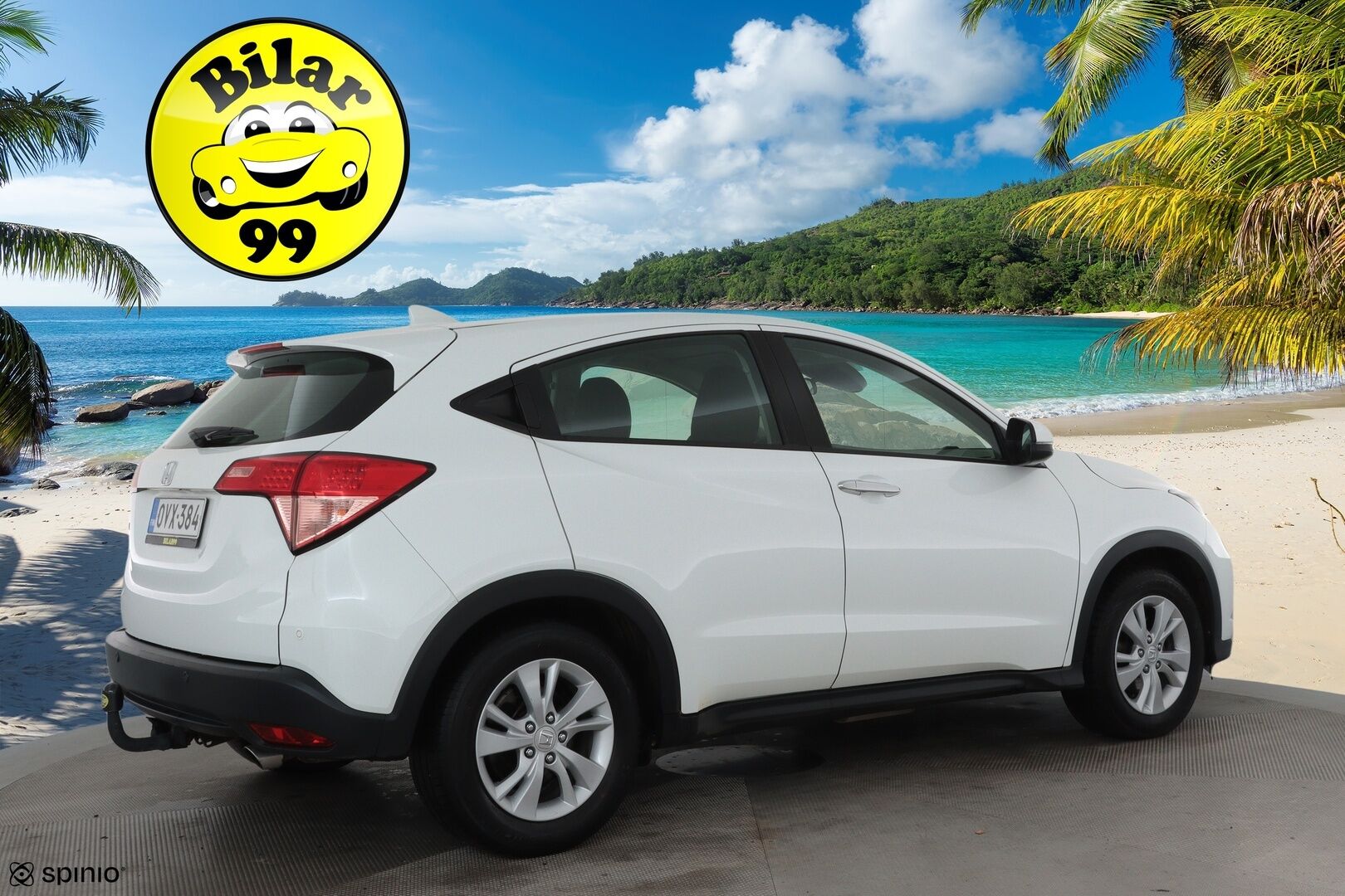 Honda HR-V 2017 1,5 Elegance CVT **Vakkari / Koukku / P.tutkat / Kaistavahti / Bluetooth / Penkinlämmittimet** - Suomi-auto / Kahdet renkaat aluvanteilla