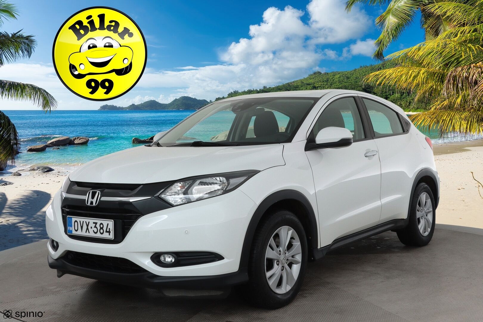 Honda HR-V 2017 1,5 Elegance CVT **Vakkari / Koukku / P.tutkat / Kaistavahti / Bluetooth / Penkinlämmittimet** - Suomi-auto / Kahdet renkaat aluvanteilla