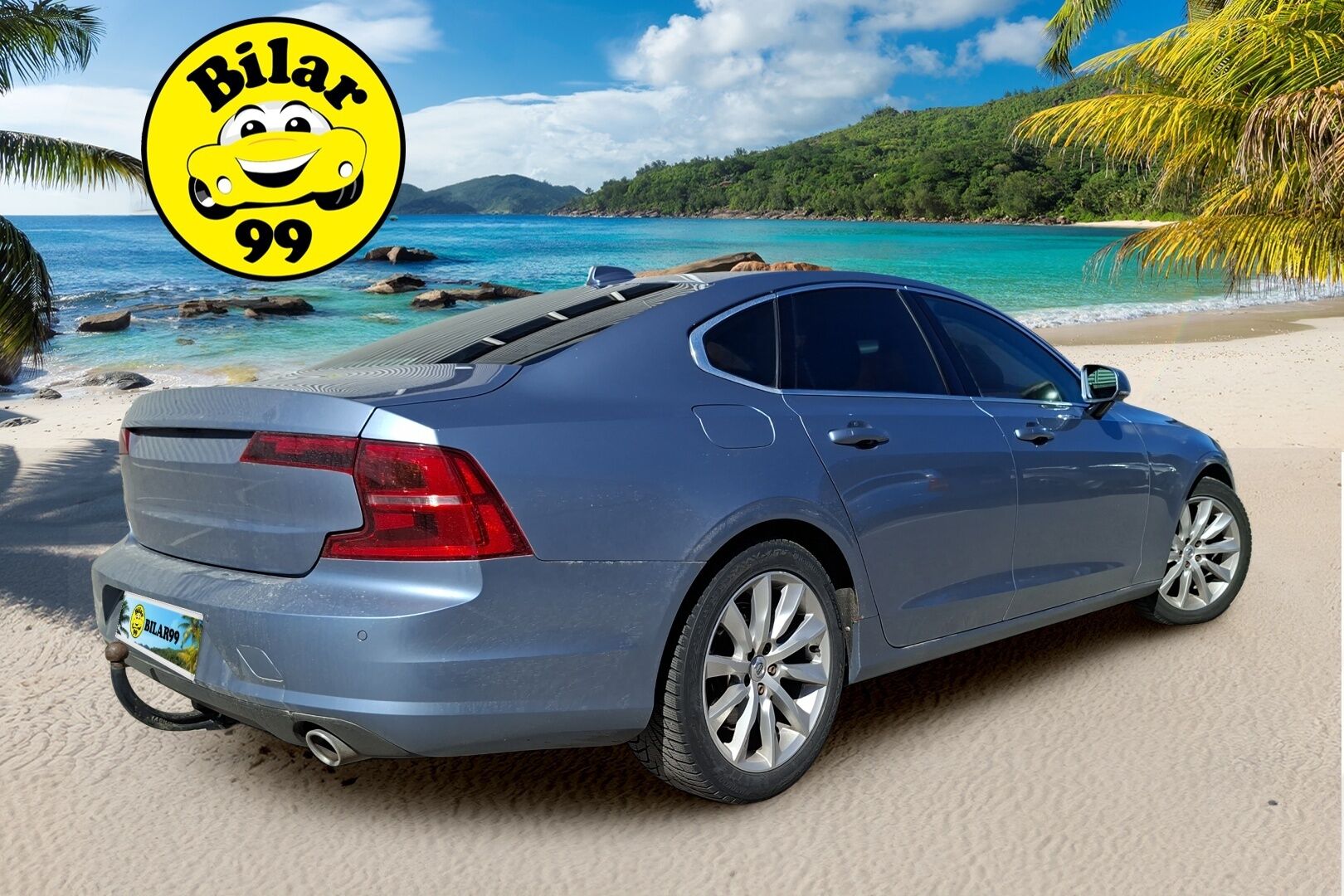 Volvo S90 2018 D4 Business aut * Suomiauto / Webasto / Adapt.Vakkari / Vetokoukku / Phoenix Gold Audio / Adapt.LED - Sensus Navi / Jakopää tehty / Juuri tullut Tampereelle!