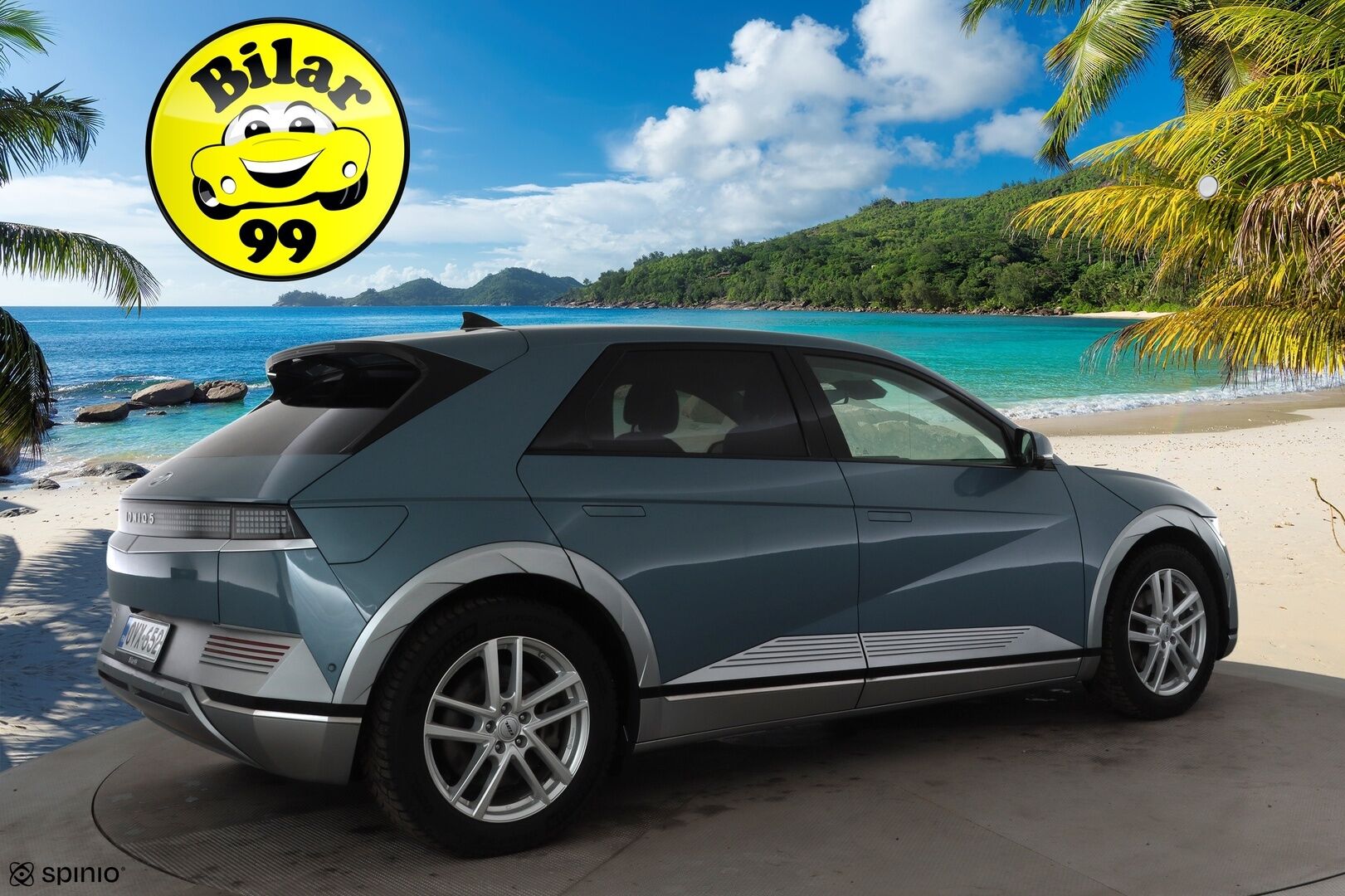 Hyundai IONIQ 5 2022 73 kWh 217 hv Premium * ACC / HUD / 360° / ILP / Relax-istuimet / Bose / LED / Ilmastoidut nahat / KeylessGo / Sähköluukku * - Suomi-auto / Akku kuntotarkastettu SoH 97,1% / Kahdet renkaat aluvanteilla / Merkkihuollettu / Huippuvarusteet