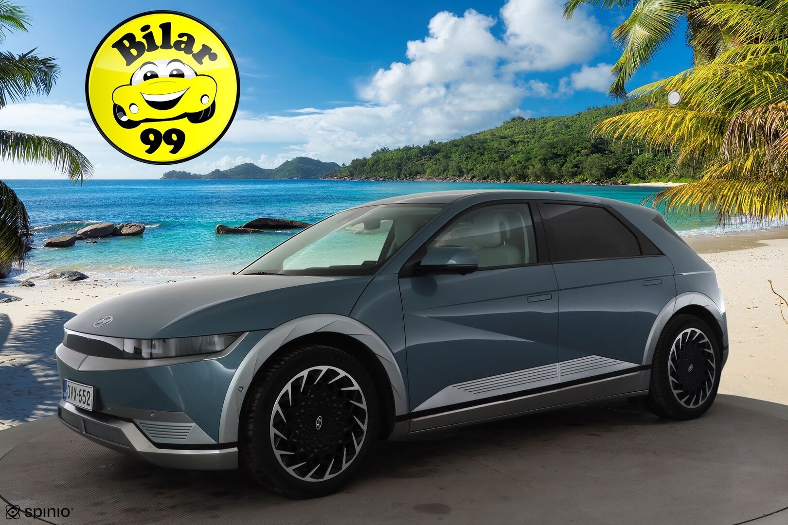 Hyundai IONIQ 5 2022 73 kWh 217 hv Premium * ACC / HUD / 360° / ILP / Relax-istuimet / Bose / LED / Ilmastoidut nahat / KeylessGo / Sähköluukku * - Suomi-auto / Kahdet renkaat aluvanteilla / Merkkihuollettu / Huippuvarusteet