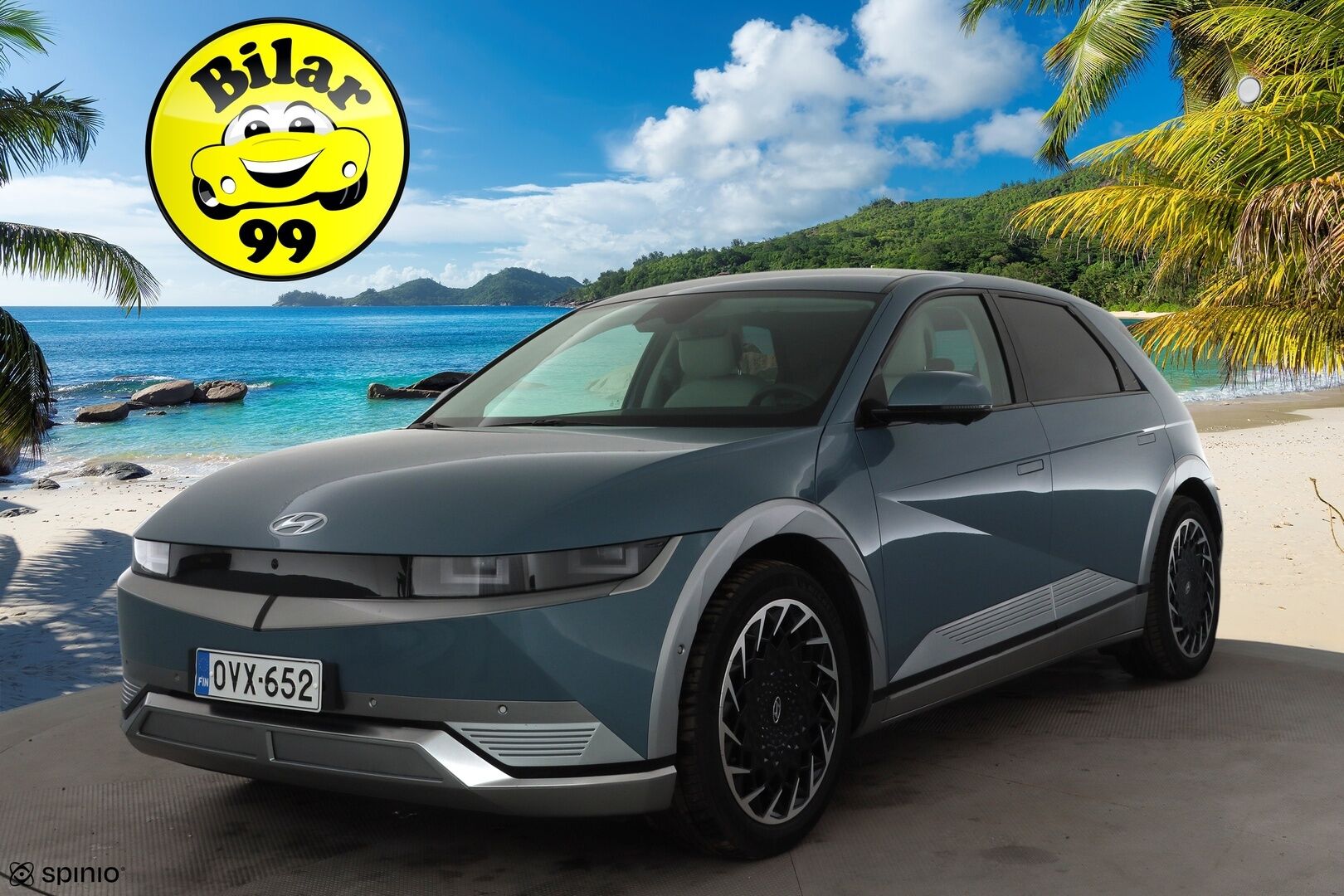 Hyundai IONIQ 5 2022 73 kWh 217 hv Premium * ACC / HUD / 360° / ILP / Relax-istuimet / Bose / LED / Ilmastoidut nahat / KeylessGo / Sähköluukku * - Suomi-auto / Akku kuntotarkastettu SoH 97,1% / Kahdet renkaat aluvanteilla / Merkkihuollettu / Huippuvarusteet